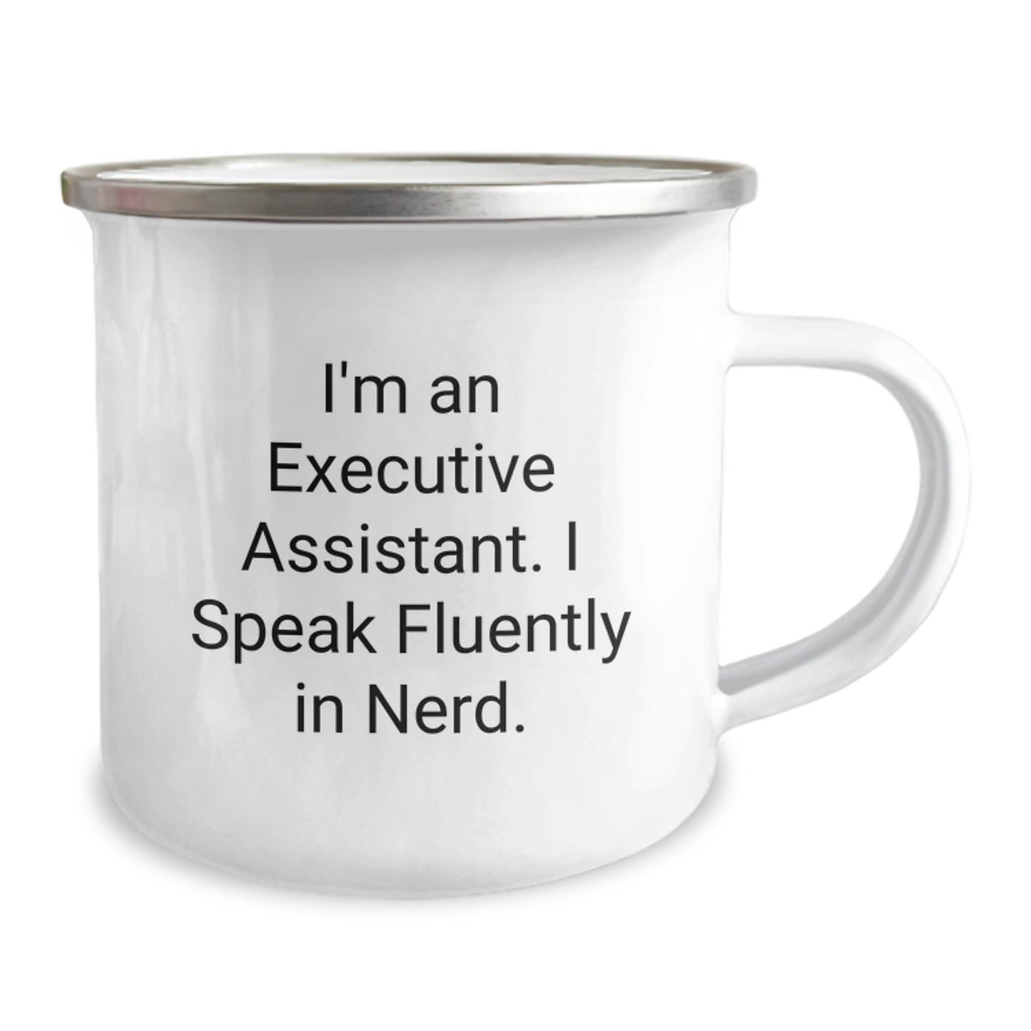 Funny Gifts from Executive Assistant Friends - I'm an Executive Assistant. I Speak Fluently In genius. Christmas Unique Gifts for Executive Assistant Women - Image 2