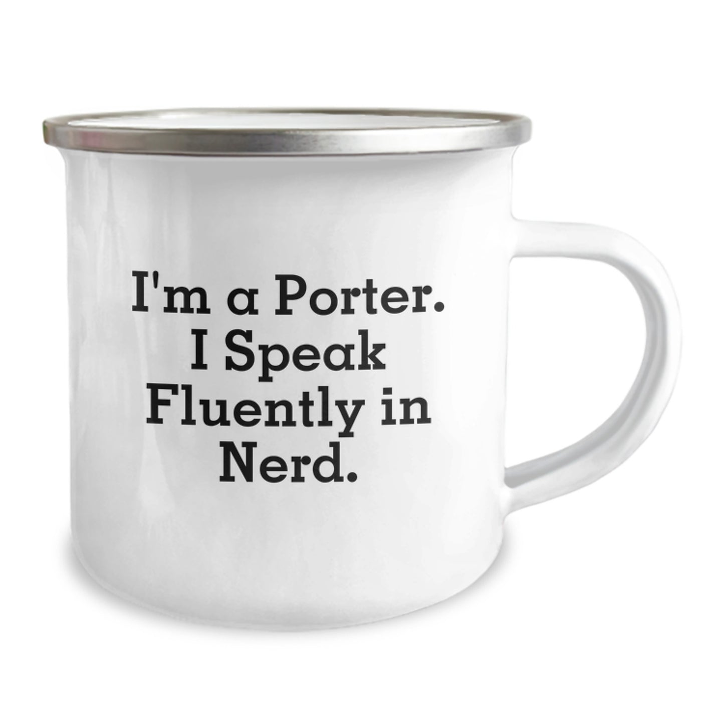 Funny Porter Gifts, Camping Mug for Porter, Graduation Unique Gifts from Friends - Image 2