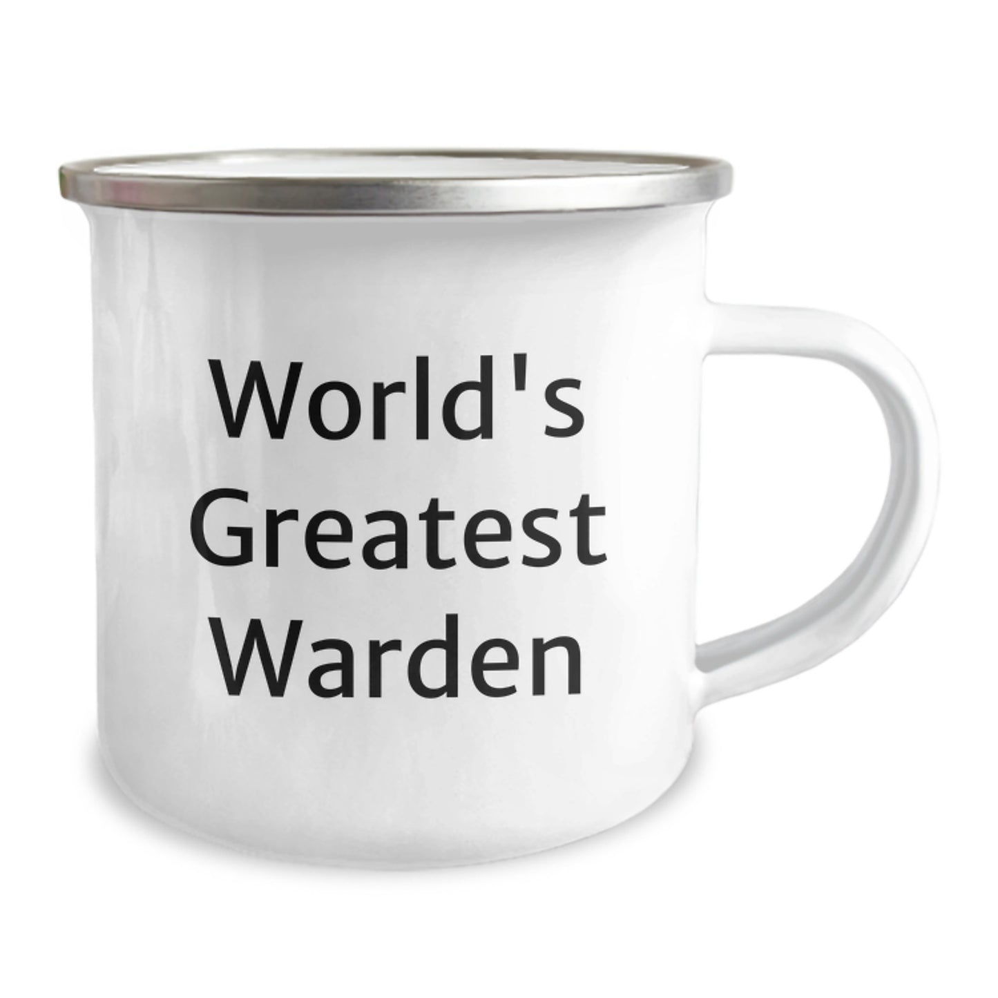 World's Greatest Warden Funny Camping Mug Gifts for Warden Men from Friends - Image 2