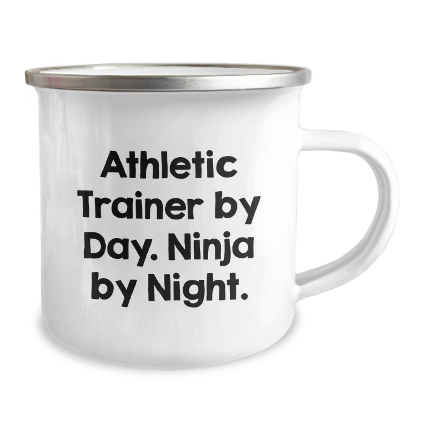Funny Athletic Trainer Gifts for Men by Day, Ninja by Night Christmas Unique Mugs from Friends and Family - Image 2