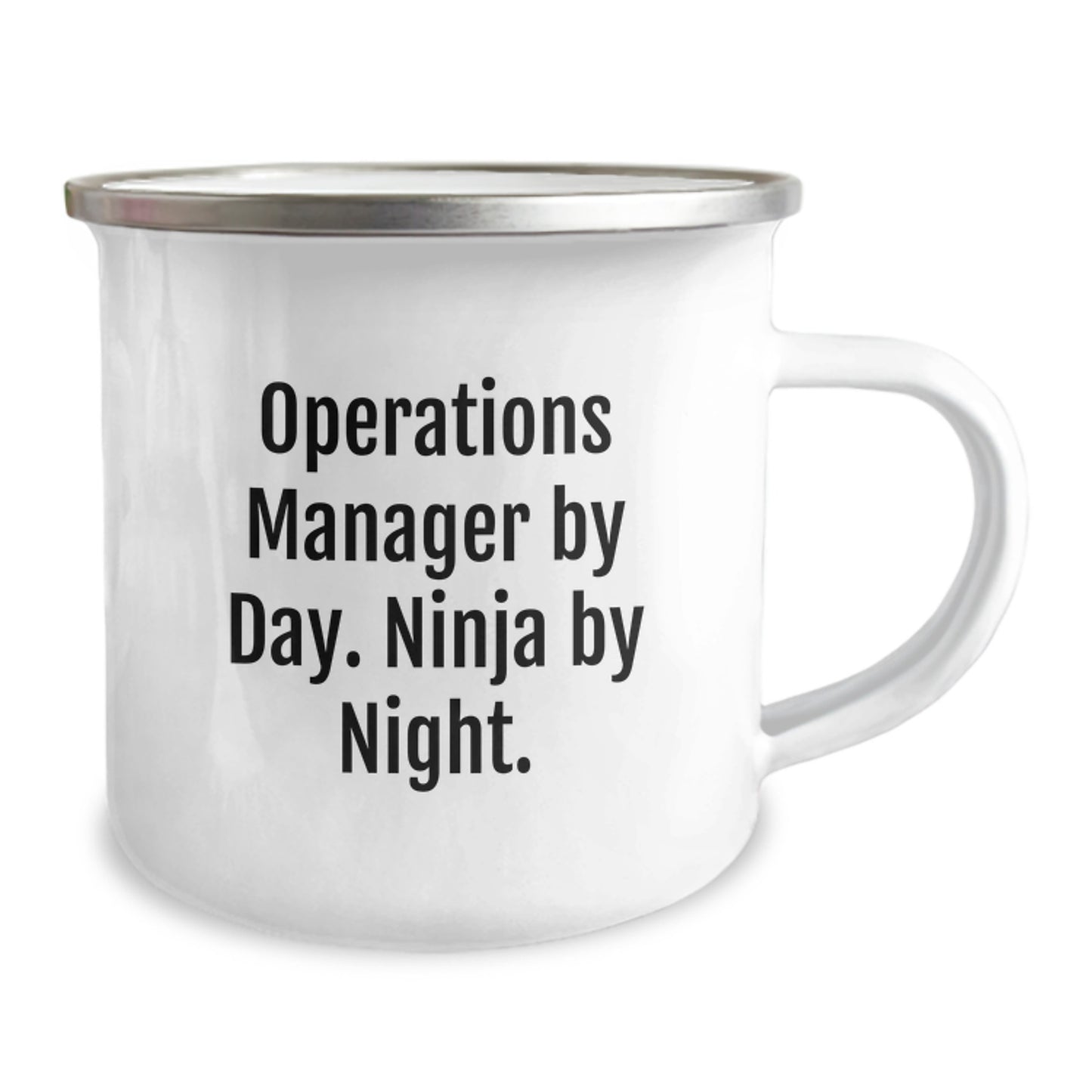 Christmas Unique Gifts for Operations Manager by Friends - Funny Operations Manager Camping Mug - Image 2