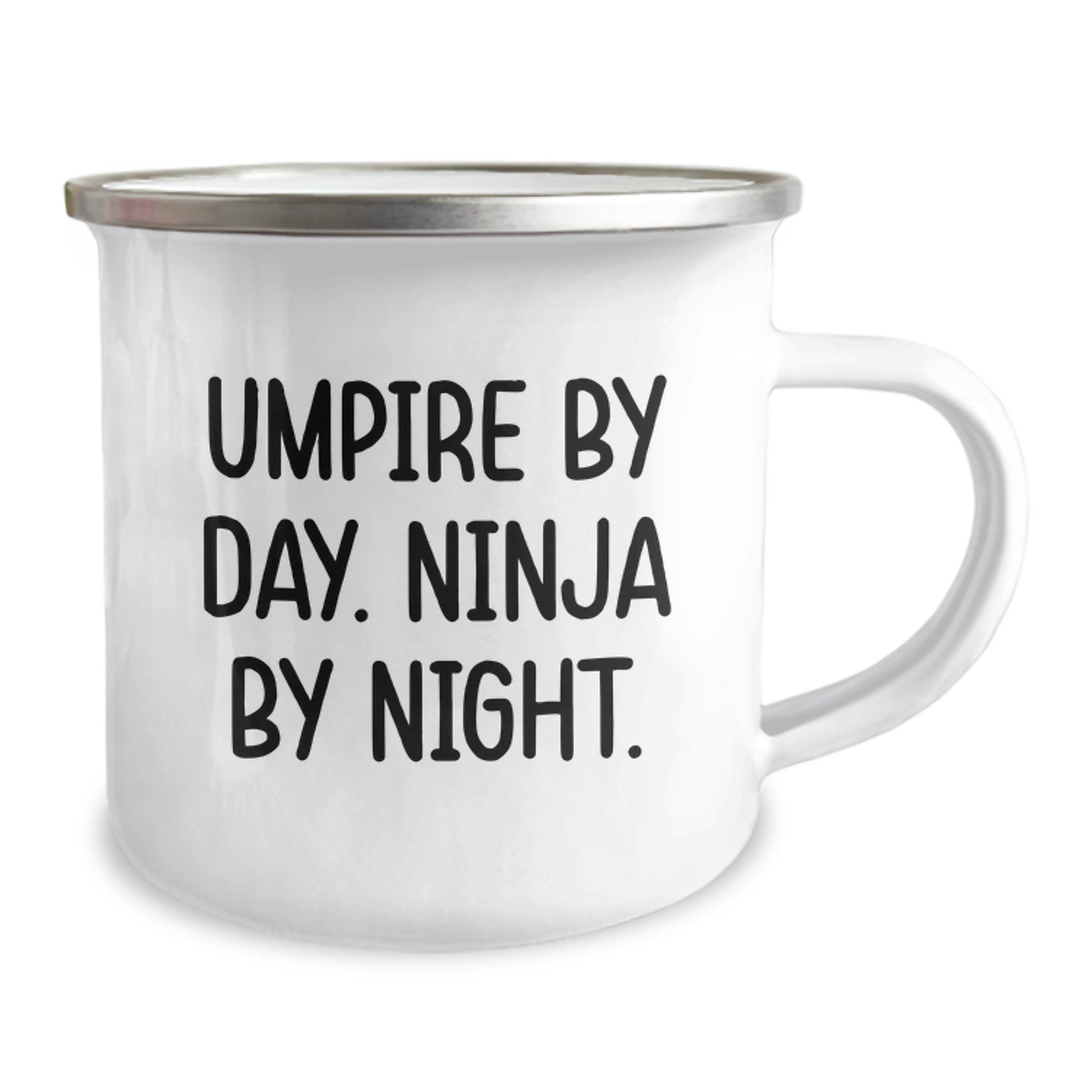 Umpire Gifts from Friends, Umpire By Day. Ninja By Night. Funny Camping Mug for Umpire Graduation Unique Gifts - Image 2
