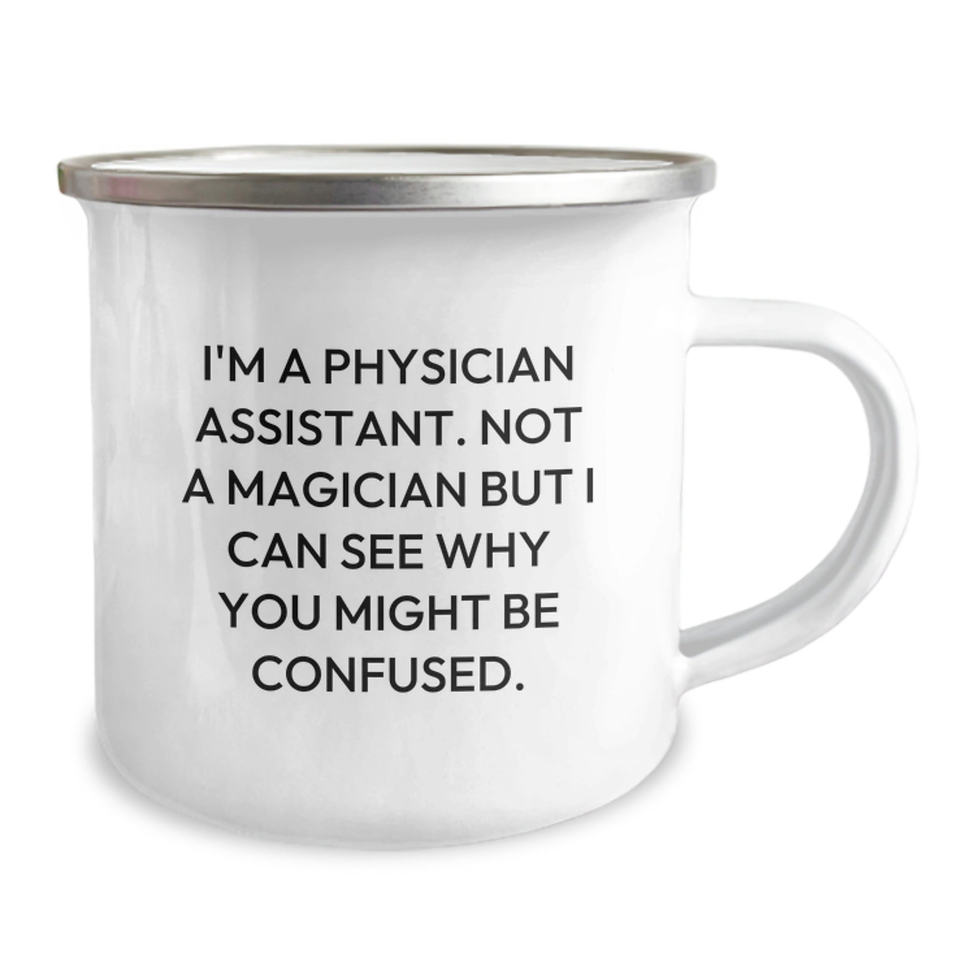 Funny Physician Assistant Gifts, Gifts from Men to Physician Assistant, Camping Mug for Physician Assistant Graduation Unique Gifts - Image 2