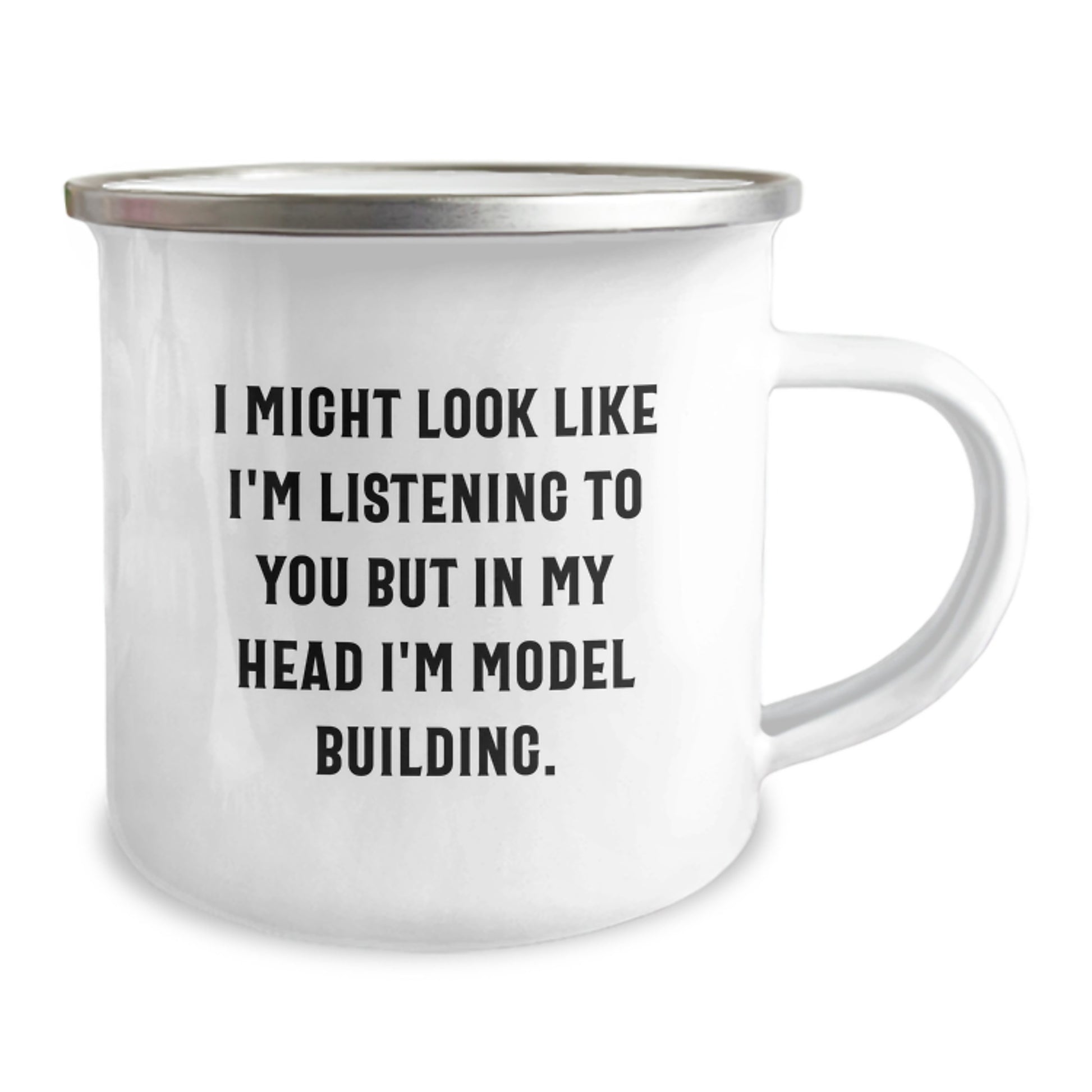Funny 'Model Building' Enthusiast Gifts from Friends - Christmas Unique Model Building Mug for Men and Women - Image 2