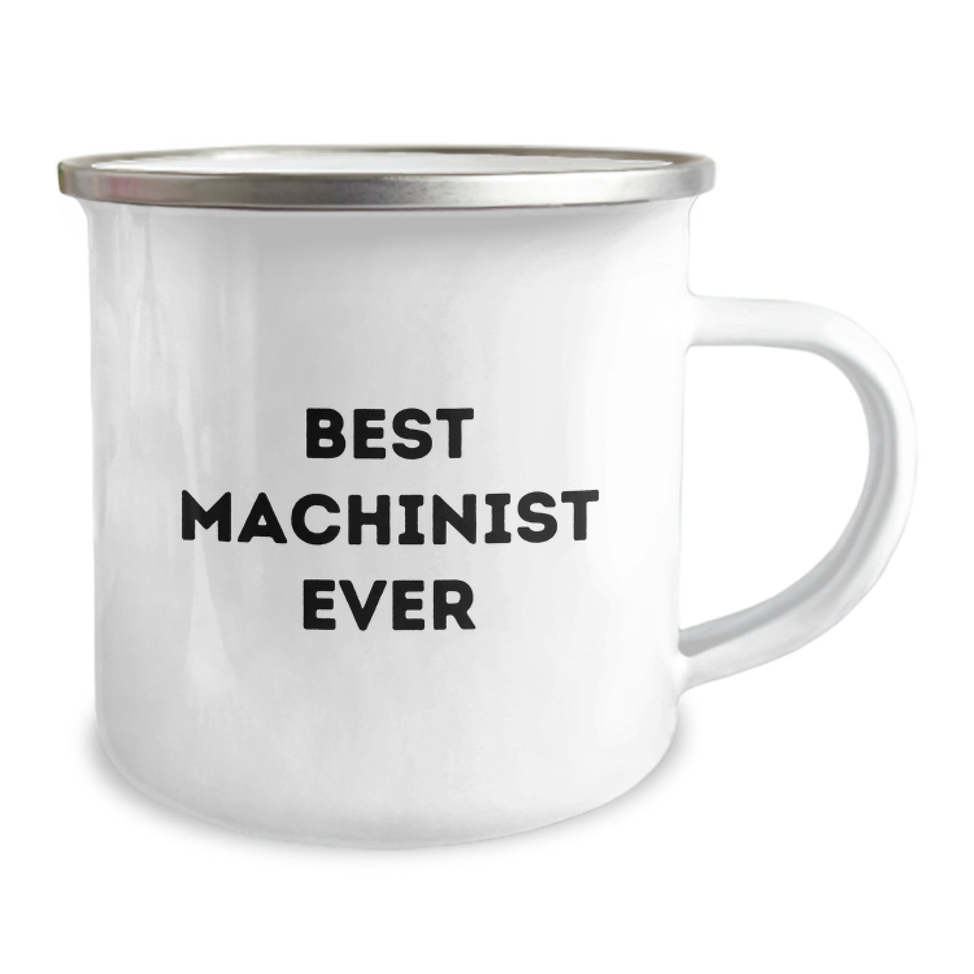 Funny Machinist Gifts for Men - Camping Mug with Best Machinist Ever Quote - Unique Christmas Unique Gifts from Friends for Machinist - Image 2