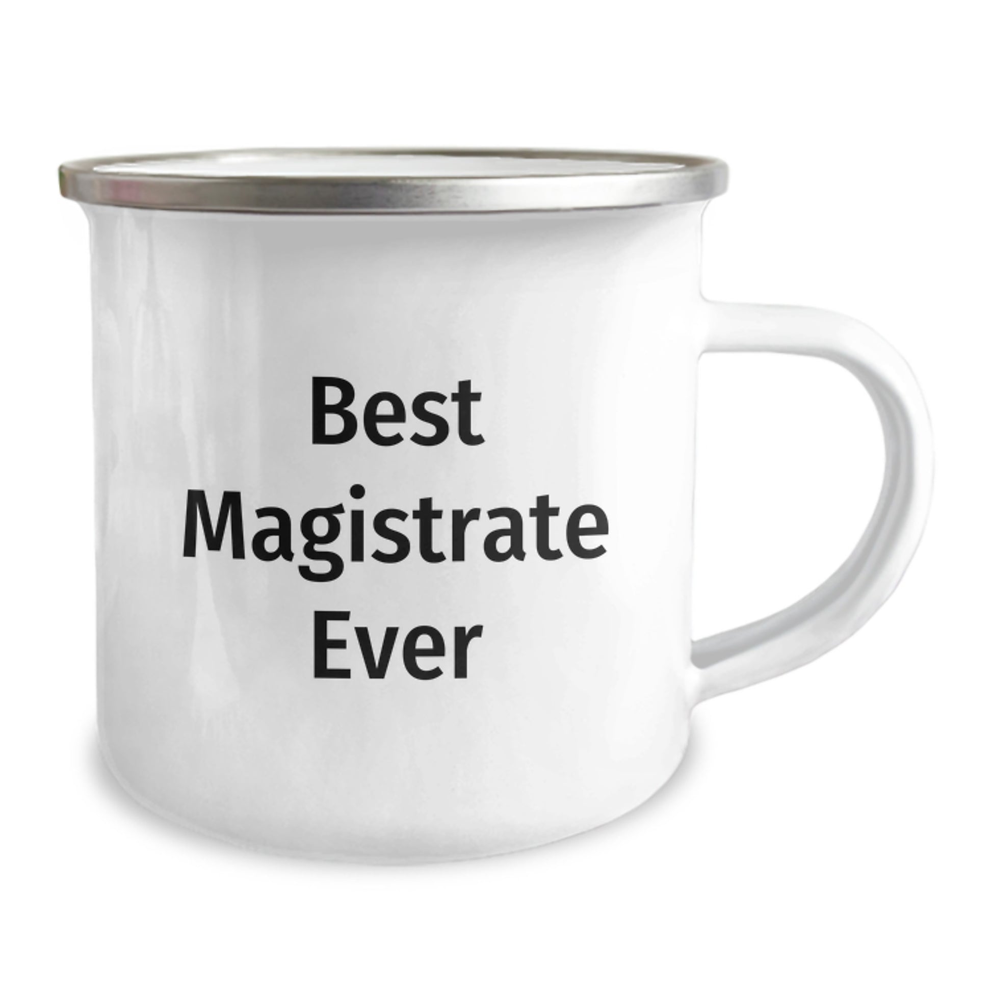 Funny Magistrate Gifts from Men to Friends - Best Magistrate Ever Christmas Unique Mug, Stainless Steel with Enamel Finish - Image 2