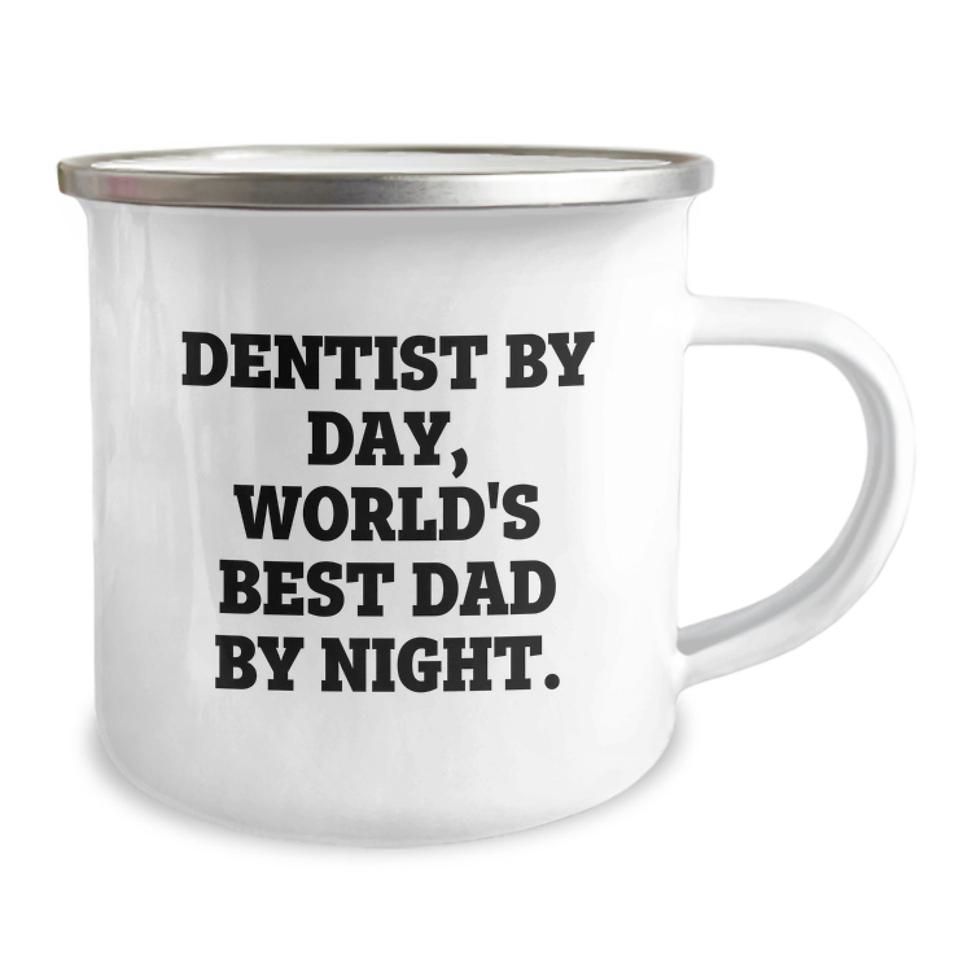 Funny Dentist Gifts for Christmas Unique Presents from Dad to Family Members World's Best Dad Mug - Image 2
