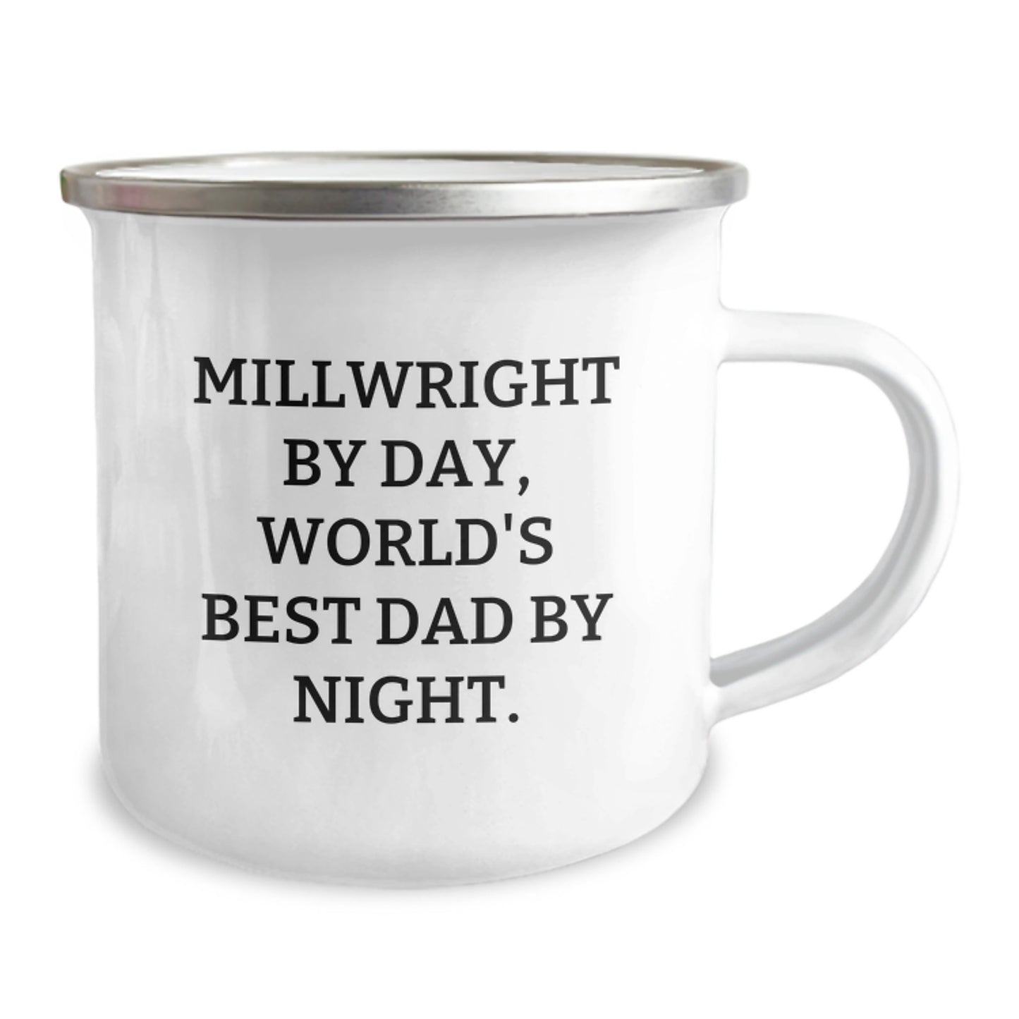 Funny Millwright Gifts for Men, Millwright By Day World's Best Dad By Night Birthday Unique Gifts from Family - Image 2