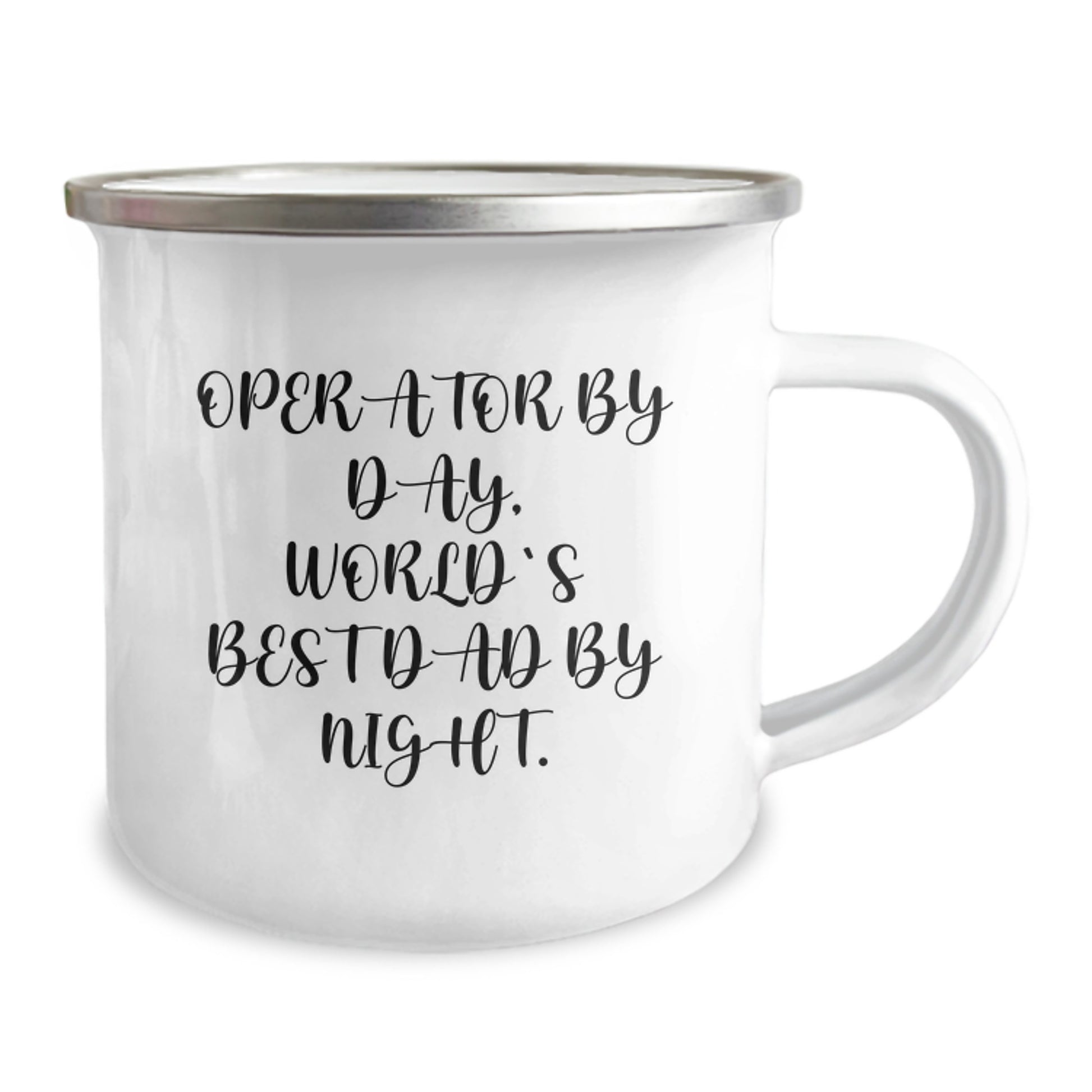 Funny Operator Camping Mug Gifts for Operator Men Birthday Unique Ideas from Friends and Family - Image 2