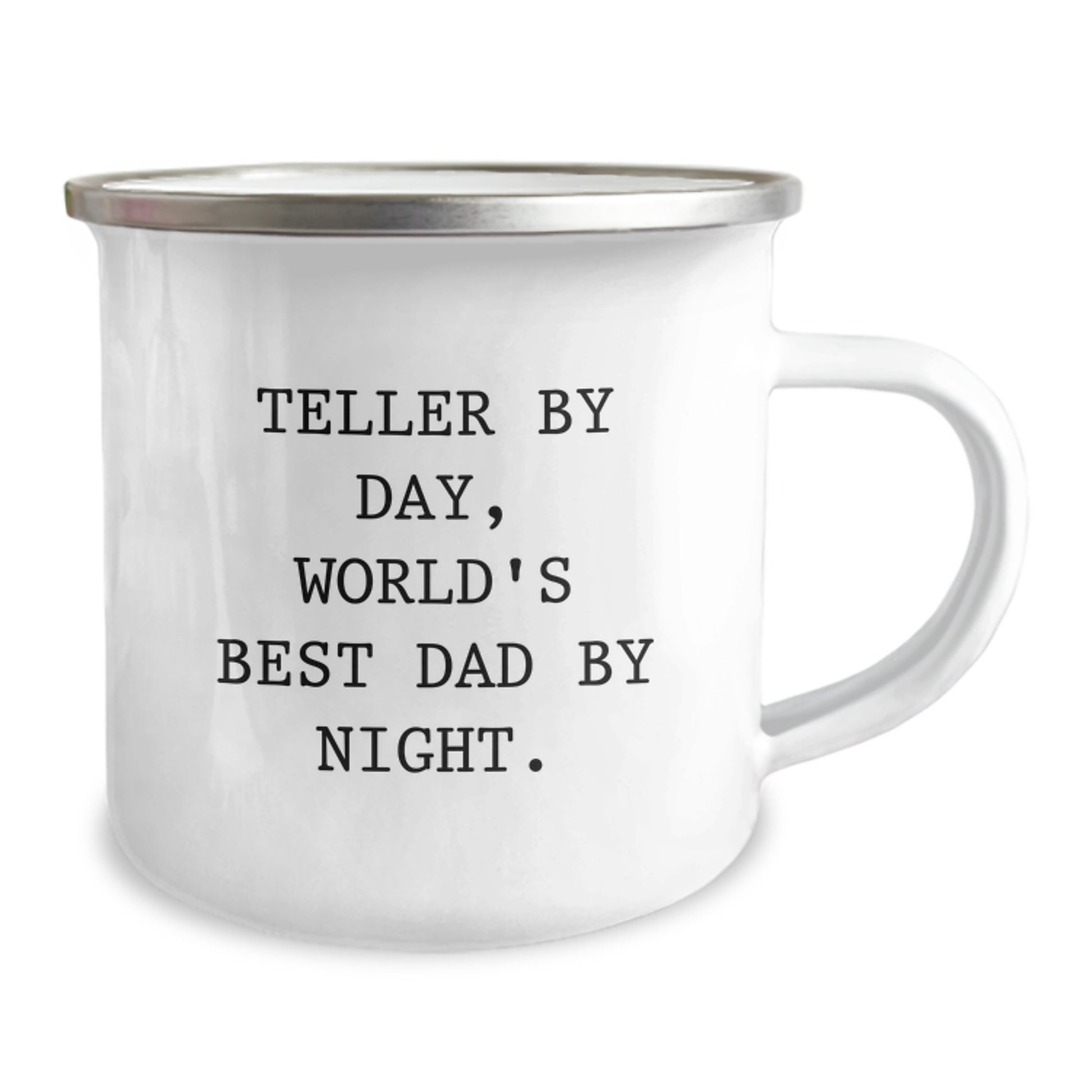 Funny Teller Gifts for Men, Teller By Day World's Best Dad By Night Camping Mug, Christmas Unique Presents from Dad - Image 2