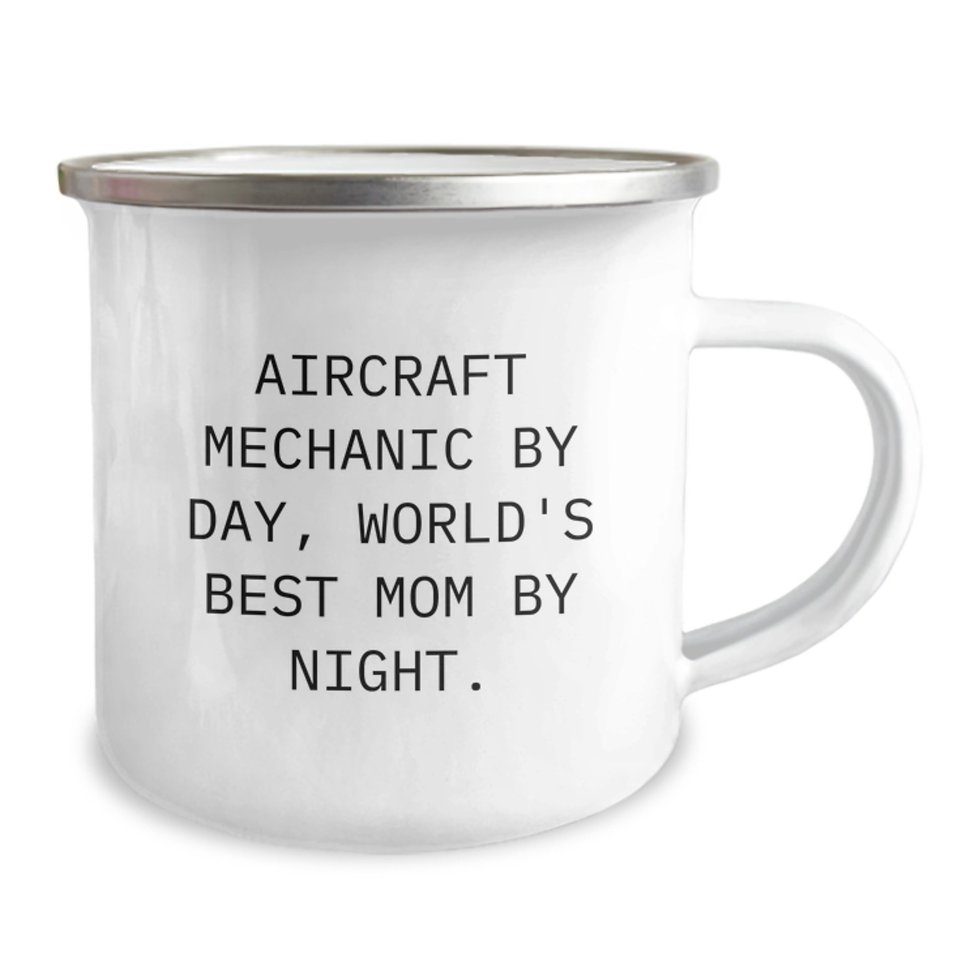Aircraft Mechanic Gifts for Men, Funny Camping Mug, Gifts from Mom to Her World's Best Son on Graduation Day - Image 2