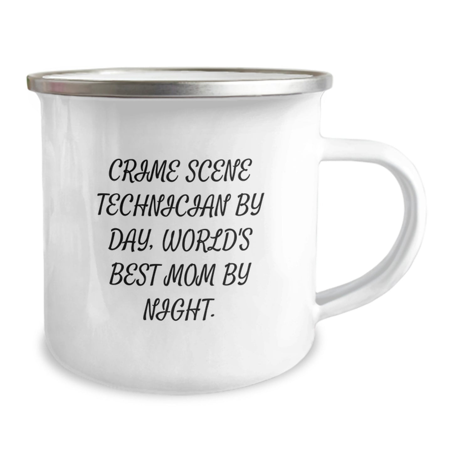 Crime Scene Technician Keepsake Camping Mug for Him Birthday Gift - Image 2