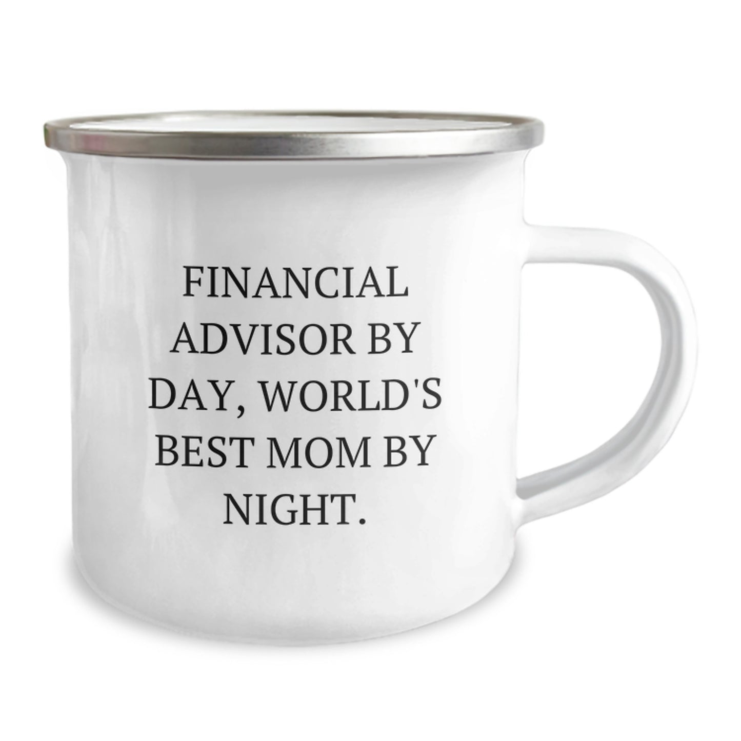 Financial Advisor Keepsake Camping Mug for Him Birthday Gift - Image 2
