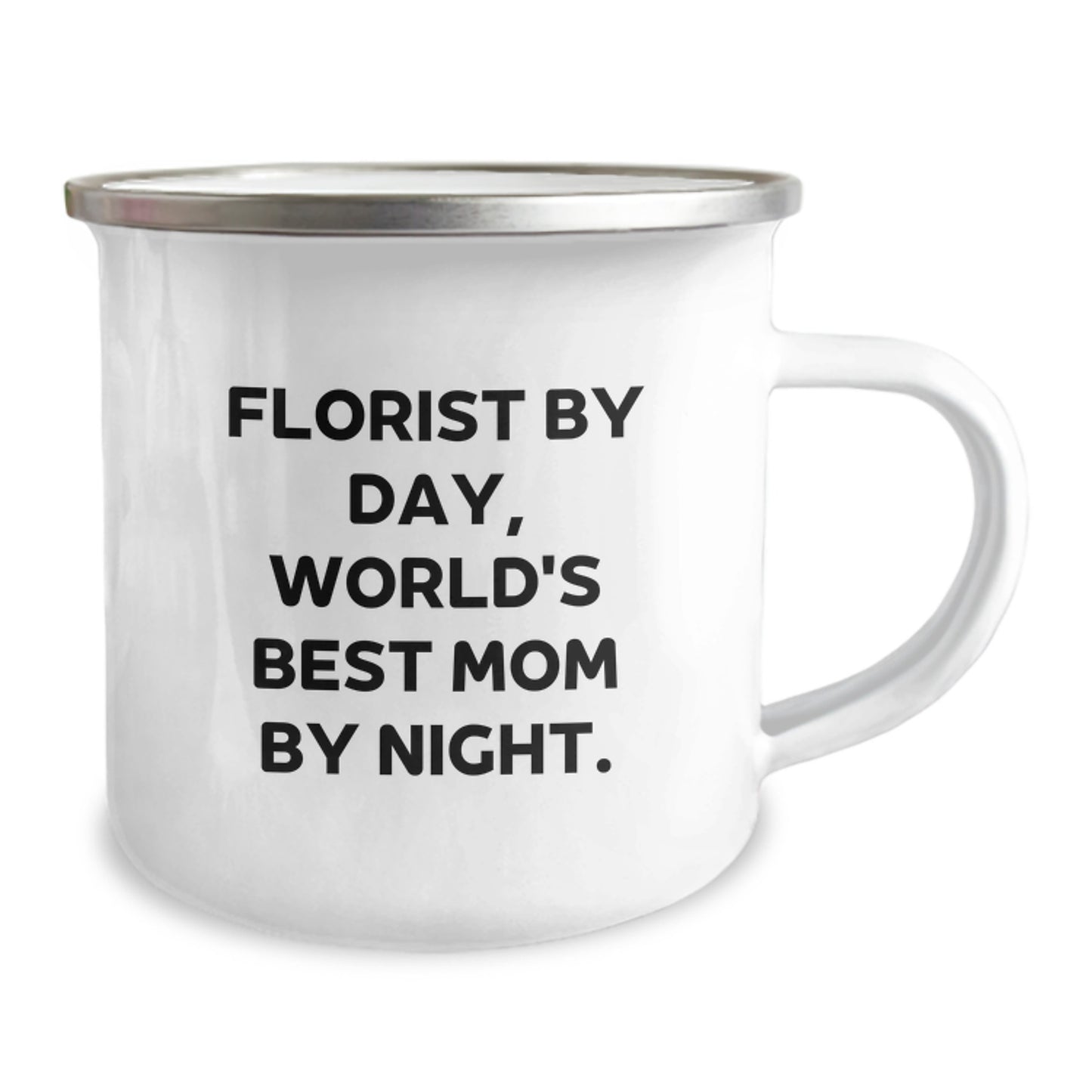 Florist Gifts for Him, Funny Camping Mug for Florist Dad, Graduation Unique Gifts from Mom - Image 2