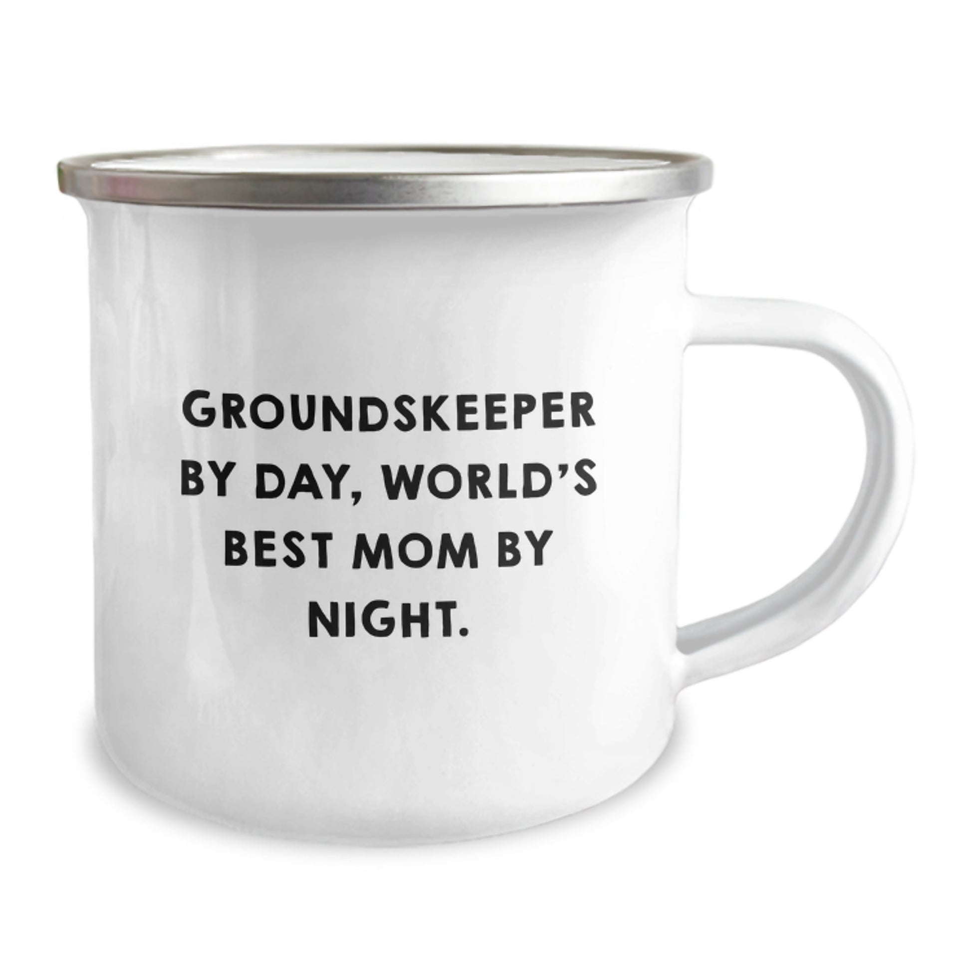 Funny groundskeeper Gifts from Men to groundskeeper, Unique Camping Mug for groundskeeper By Day, World's Best Mom By Night, Christmas Unique Gifts - Image 2