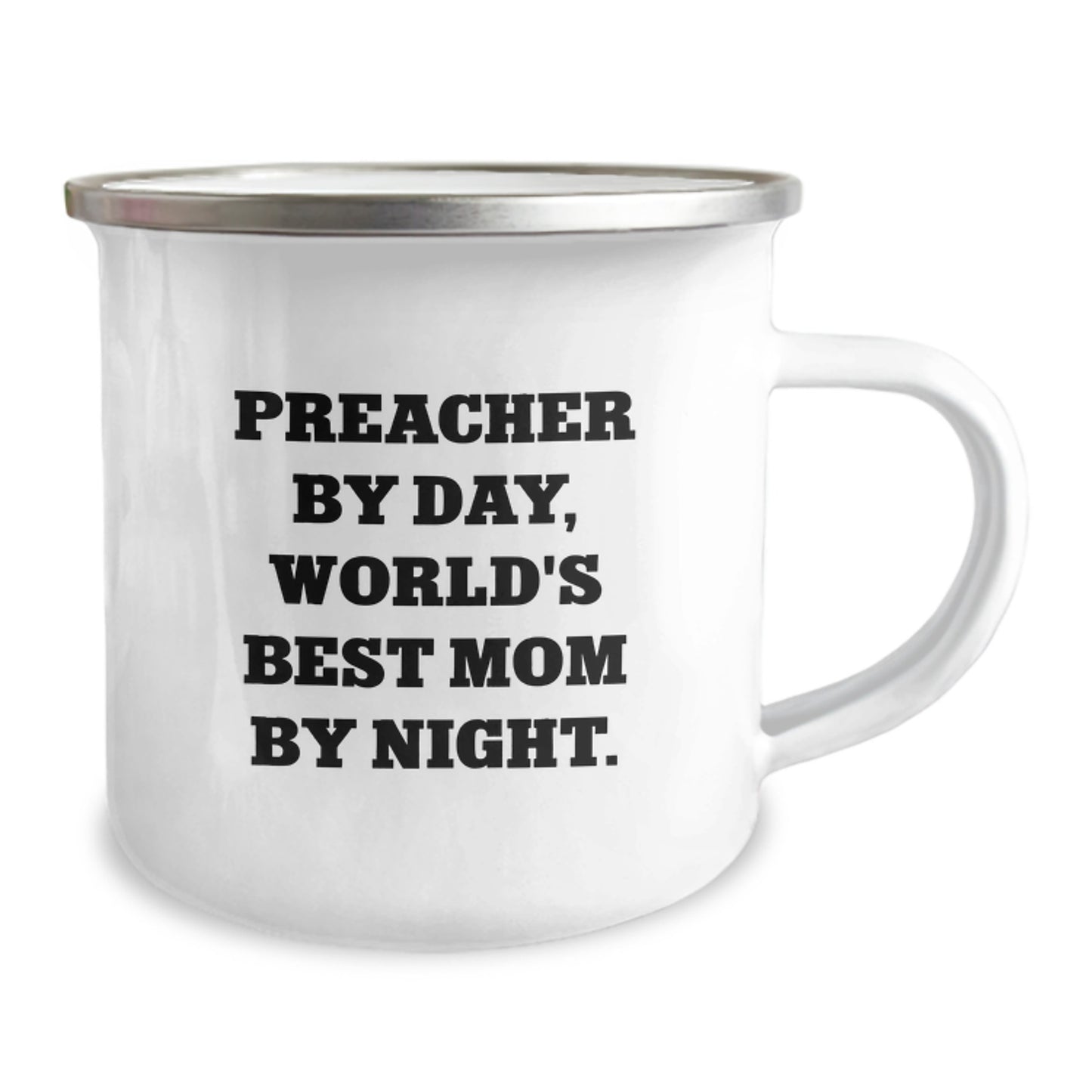 Christmas Gift for Her Preacher By Day, World's Best Mom By Night - Image 2