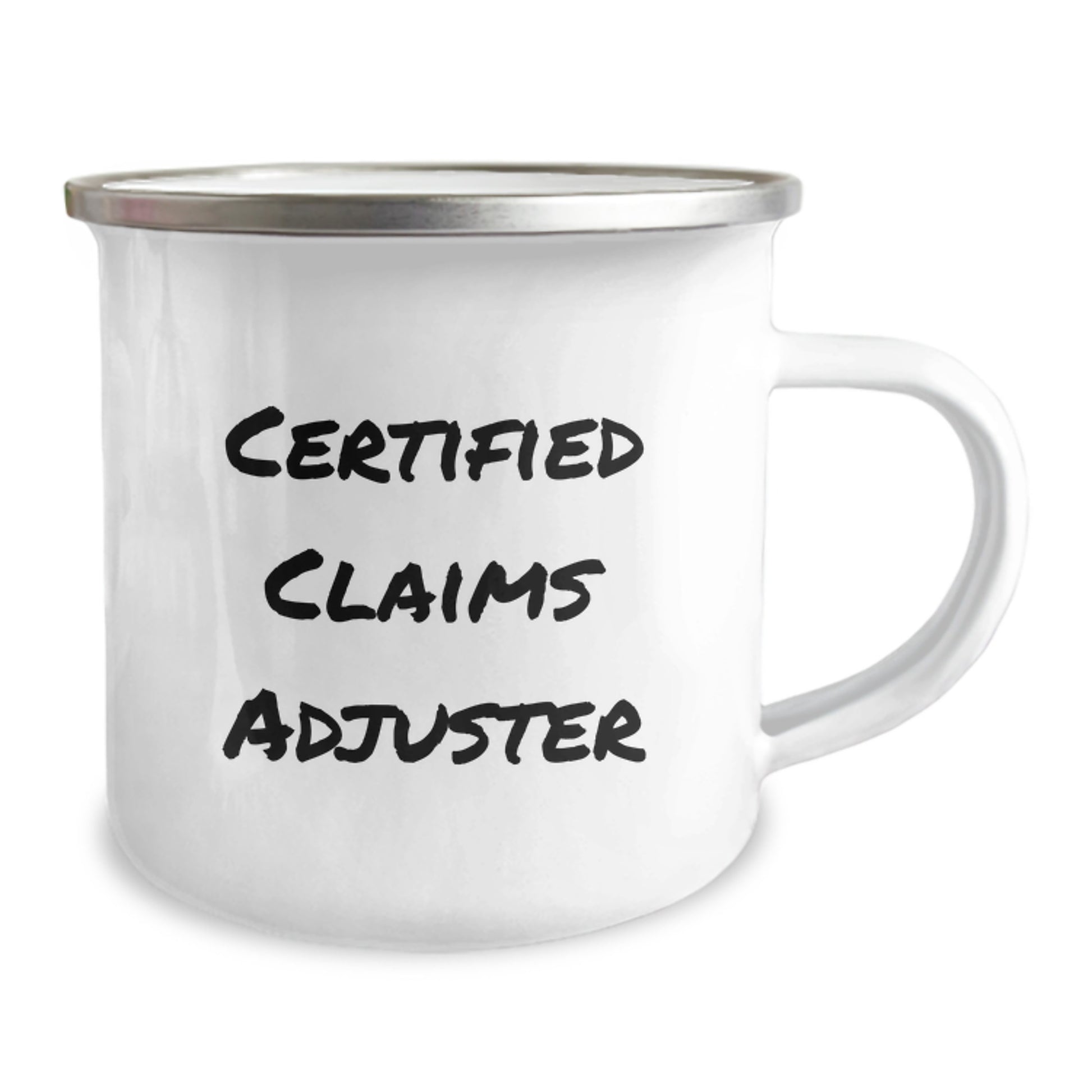Funny Claims Adjuster Gifts for Men - Christmas Unique Gifts from Friends, Certified Claims Adjuster Camping Mug, Inspirational Quote - Image 2