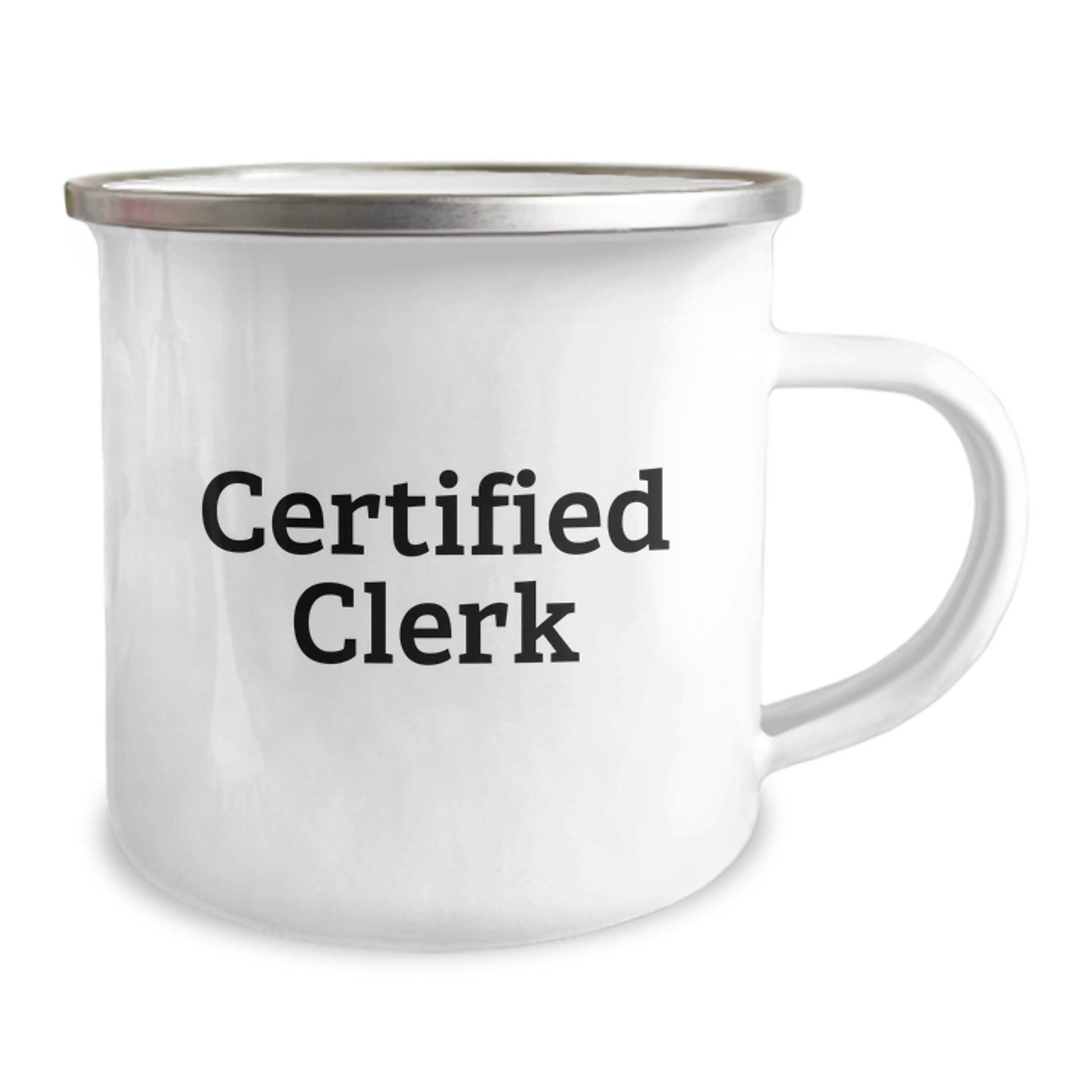 Funny Gifts from Friends for Certified Clerks - Christmas Unique Mugs for Office Workers, Clerk Humor Mug, Camping Mug - Image 2