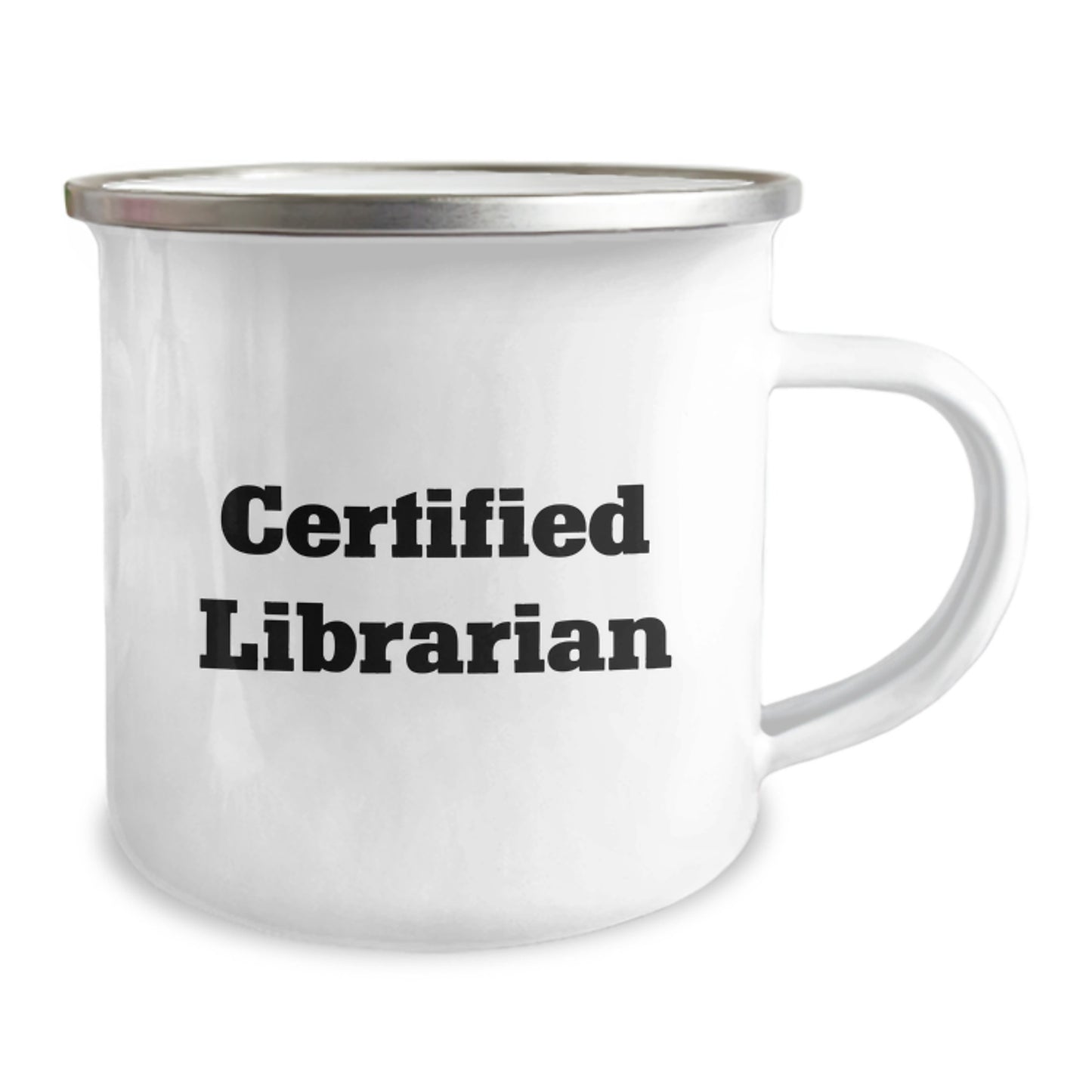 Librarian Gift Ideas Funny Quote, Camping Mug for Birthday, Gifts from Friends to Librarian, Funny Librarian Mug, Librarian Appreciation Gift - Image 2