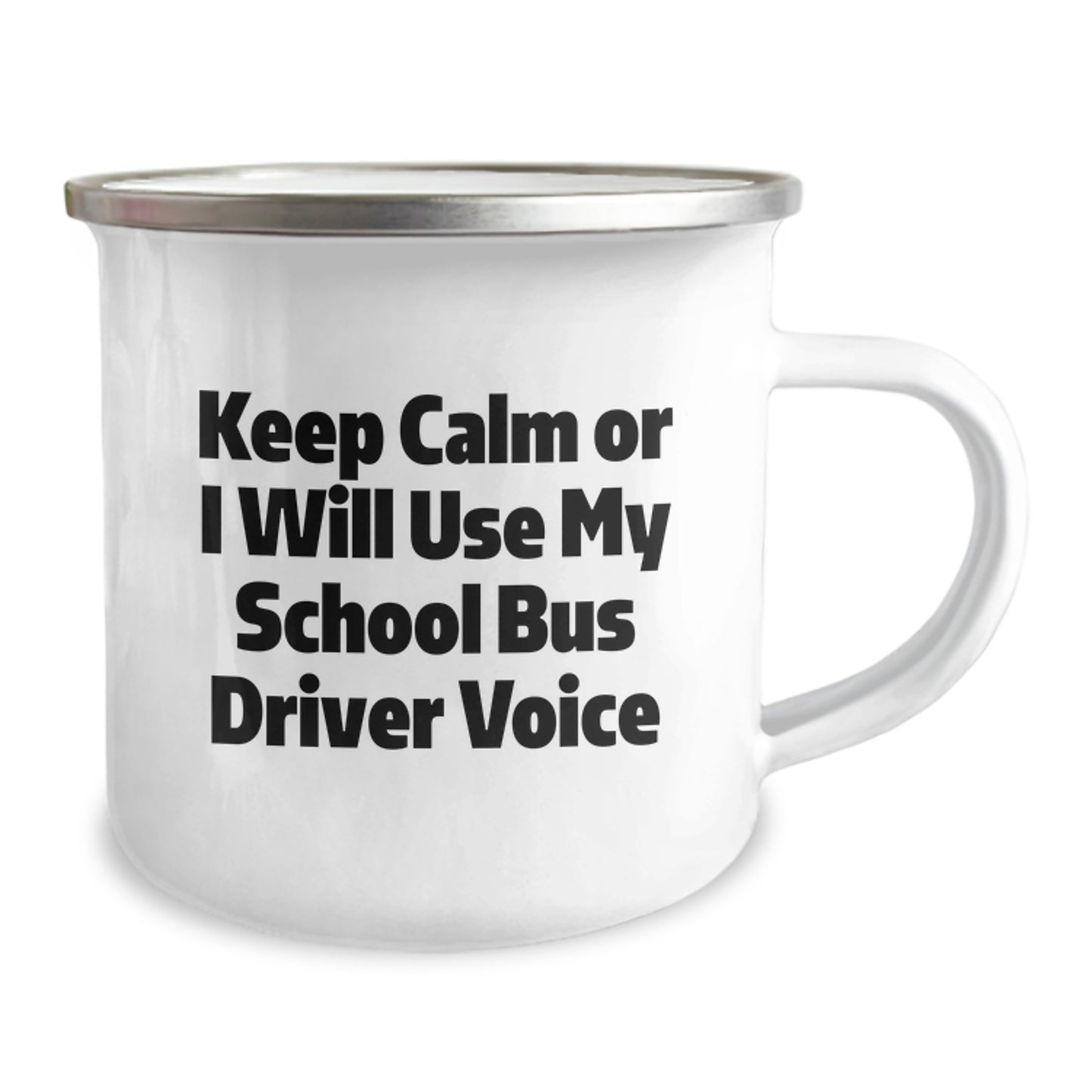 Funny School Bus Driver Gifts for Men School Bus Driver Voice Camping Mug with Christmas Unique Gifts - Image 2