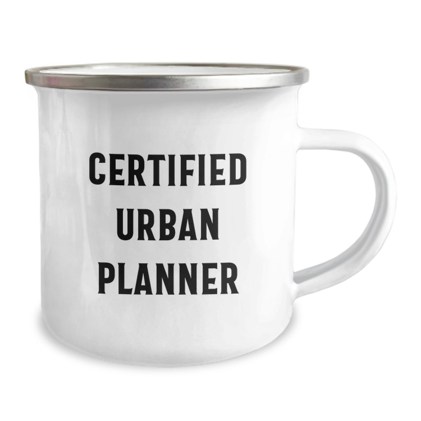 Funny Certified Urban Planner Gifts from Family to Friends, Unique Christmas Unique Gifts for Urban Planner Men and Women, Camping Mug - Image 2