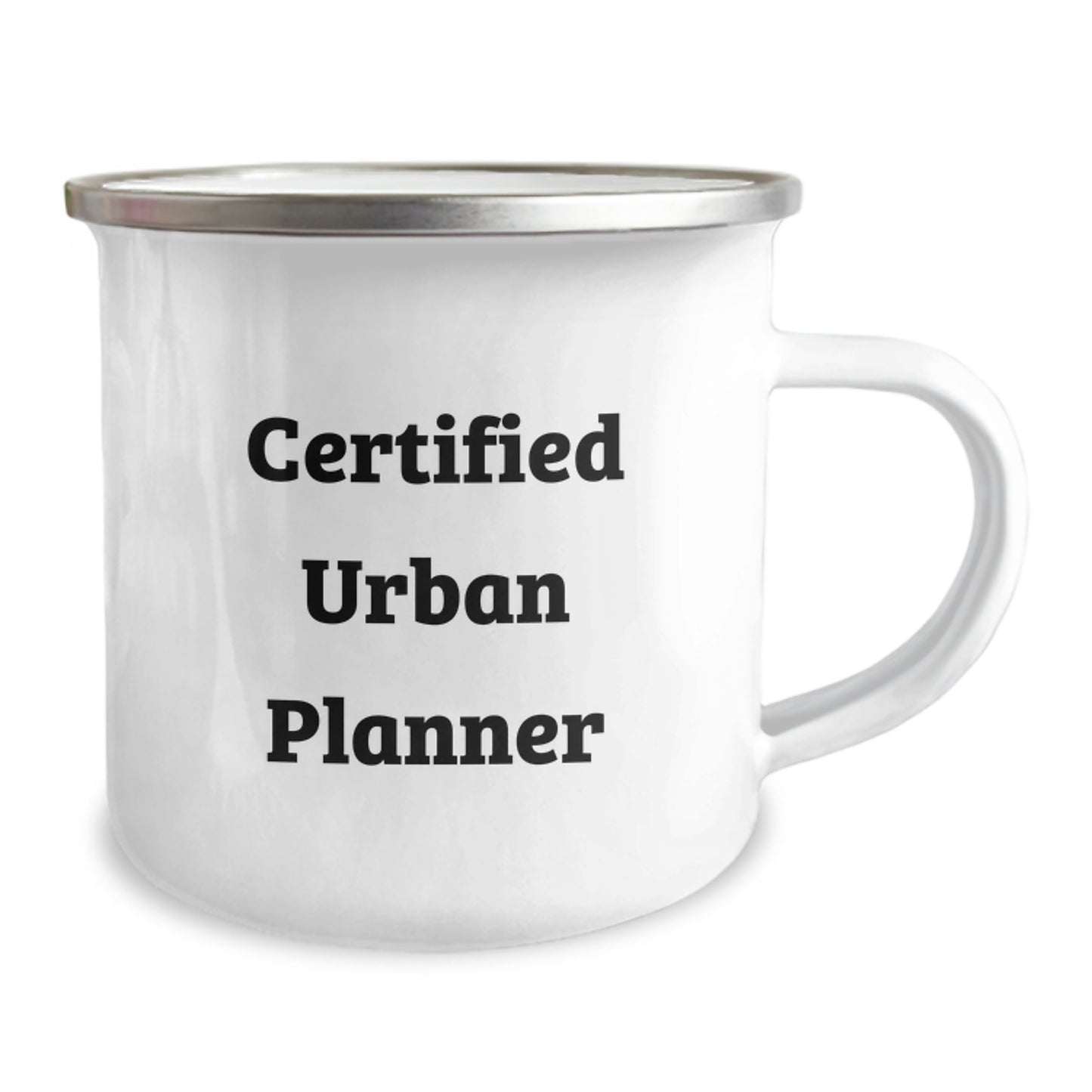 Funny Urban Planner Gifts for Men from Friends, Unique Camping Mug with Certified Urban Planner Quote, Christmas Unique Gifts for Urban Planner Enthusiasts - Image 2