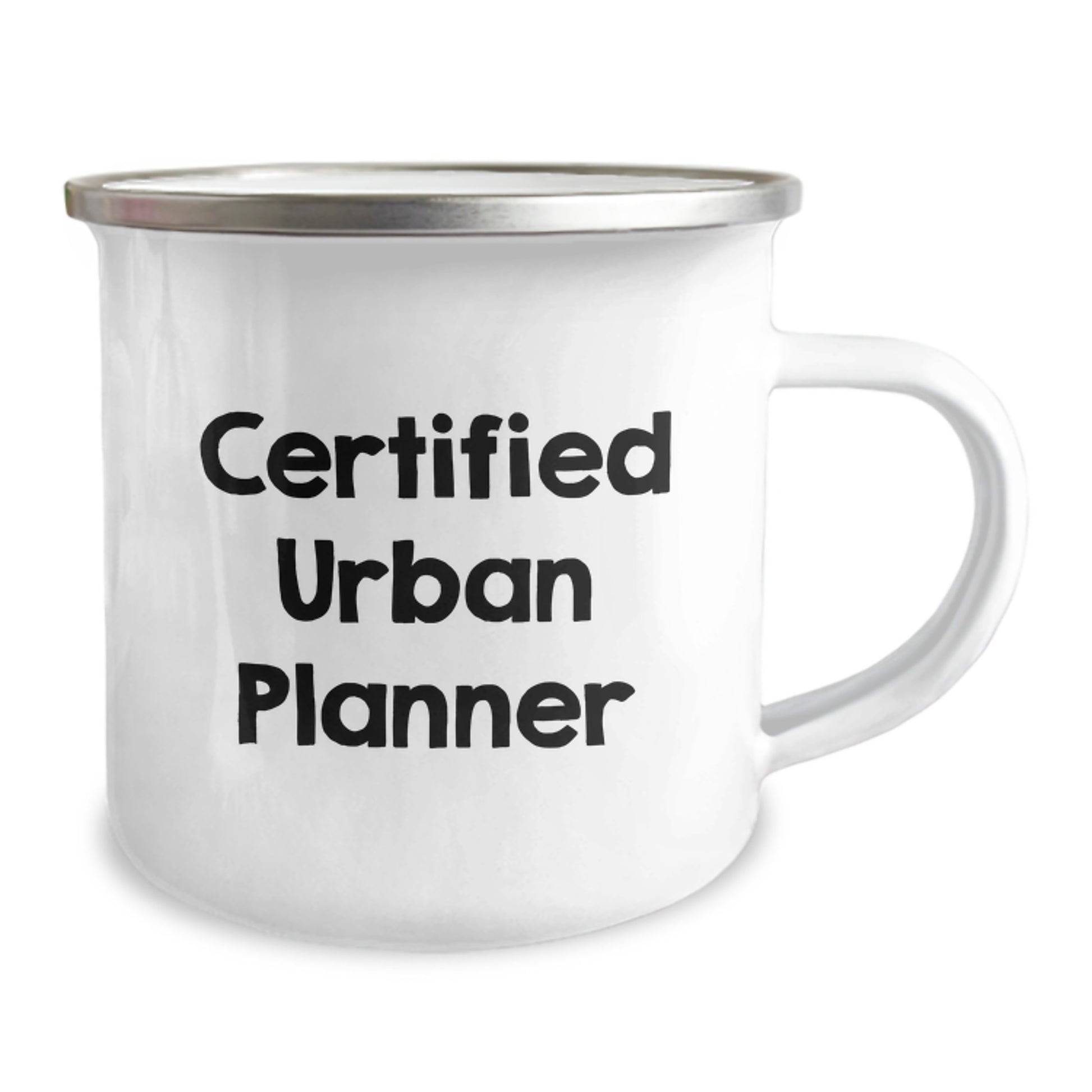 Funny Gifts from Friends to Urban Planner, Christmas Unique Presents for Men, Certified Urban Planner Camping Mug, Inspirational Quote - 'May the road rise up to meet you...' - Image 2