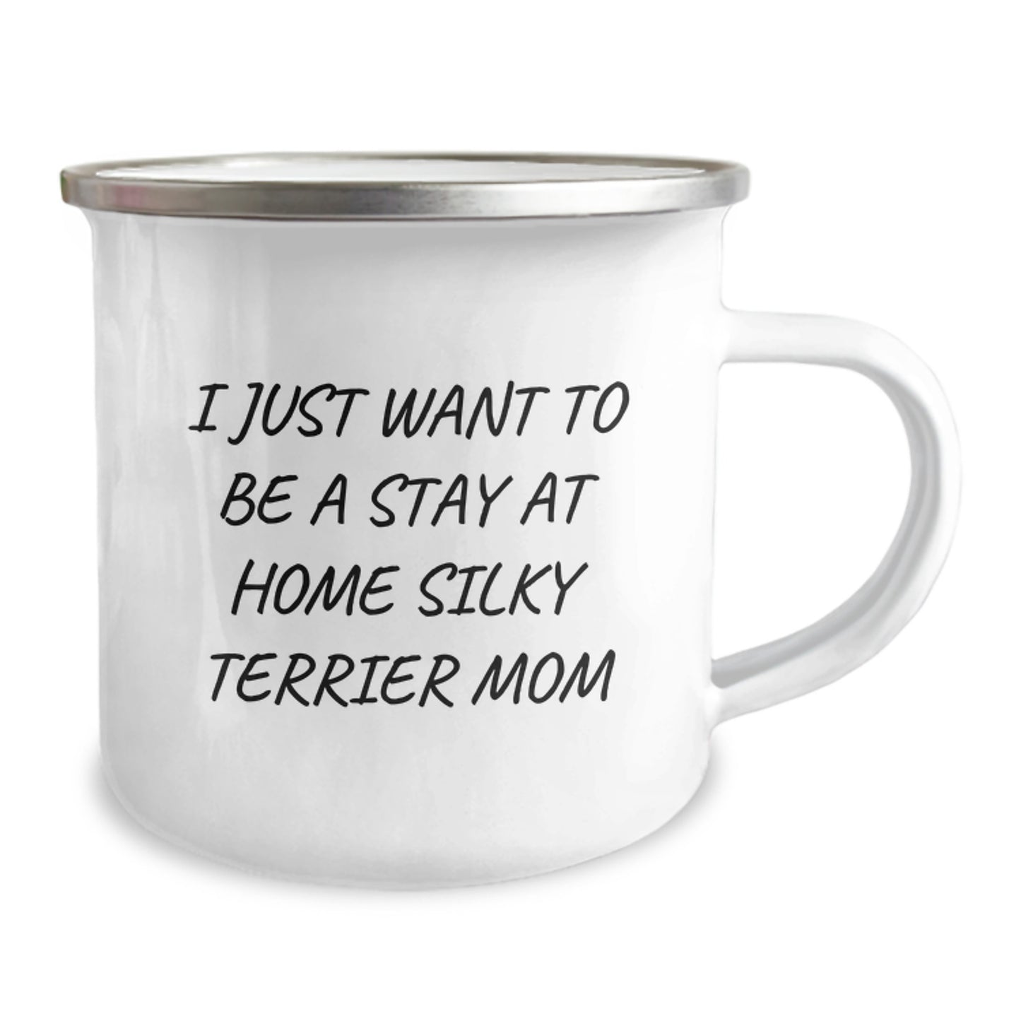 Funny Silky Terrier Dog Mom Gifts for Silky Terrier Dog Parents Funny Camping Mug Gifts from Family for Silky Terrier Dog Lovers - Image 2