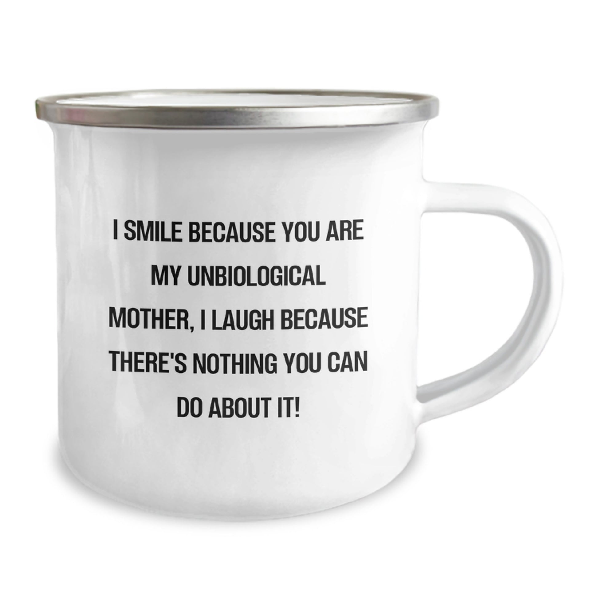Unbiological Mother Funny Camping Mug Gifts from Friends for Unbiological Mother on Birthday Unique Gifts - Image 2