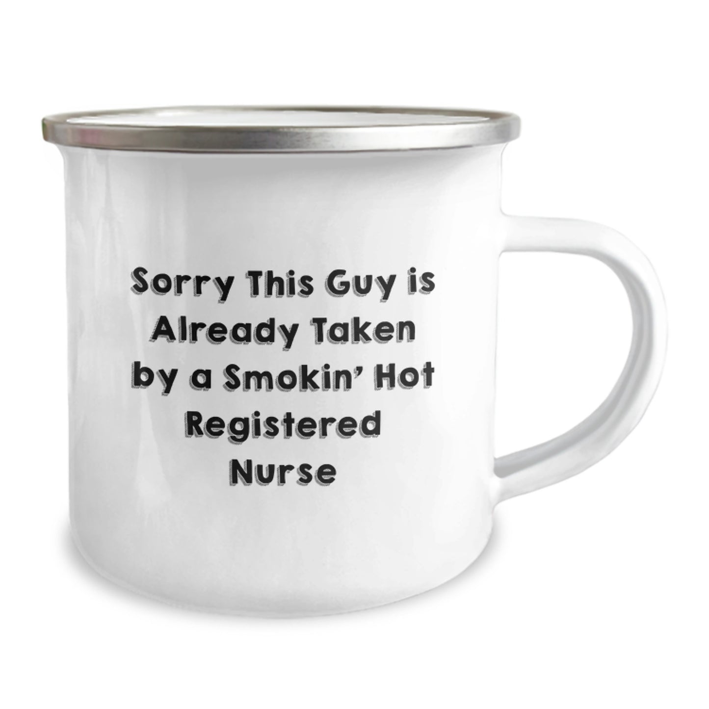 Funny Gifts for Registered Nurse, Smokin' Hot Nurse Mug, Birthday Unique Gifts from Friends - Image 2