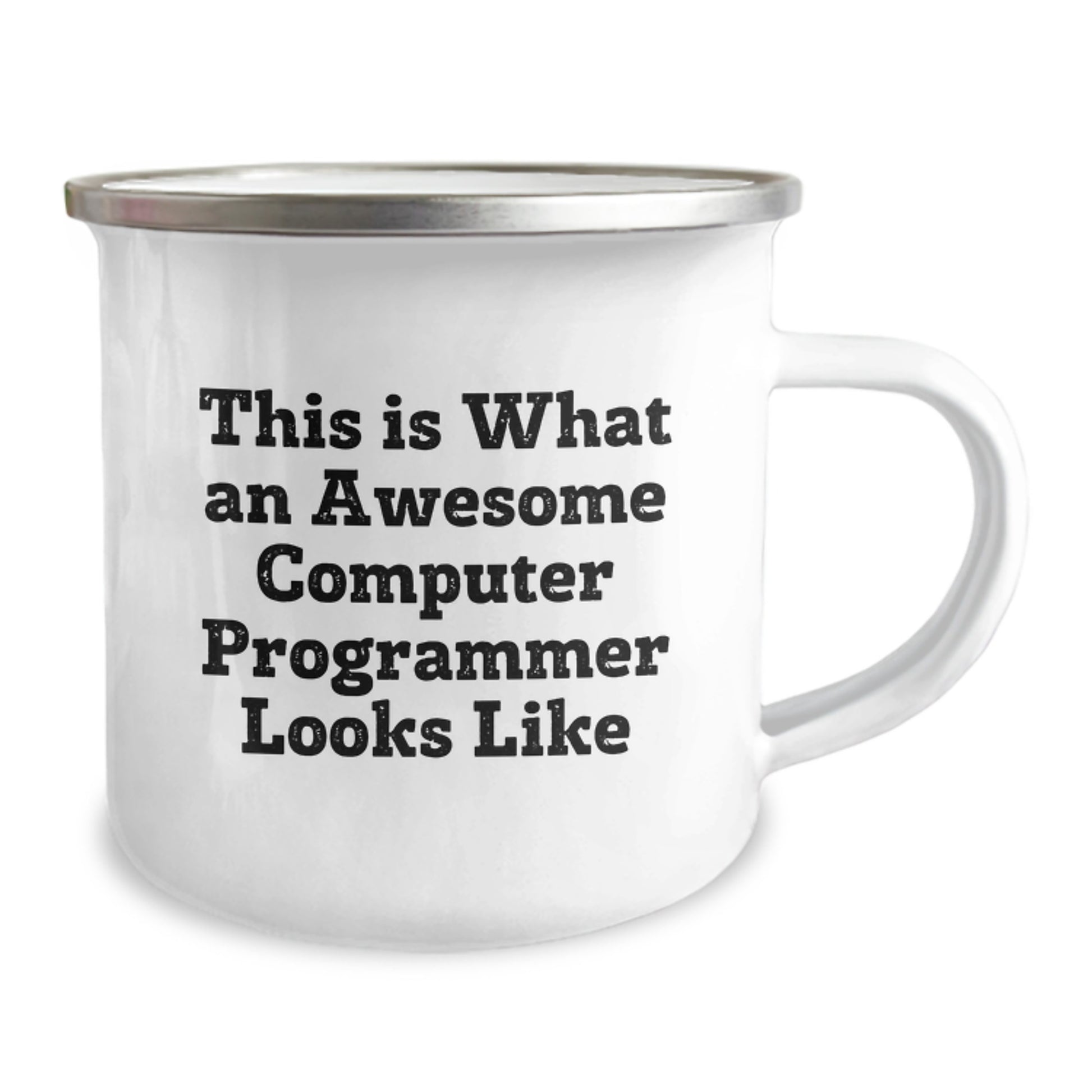 Funny Computer Programmer Gifts for Him, Birthday Unique Gifts from Friends, Camping Mug for Tech Lovers, This 'Is What An Awesome Computer Programmer Looks Like' - Image 2