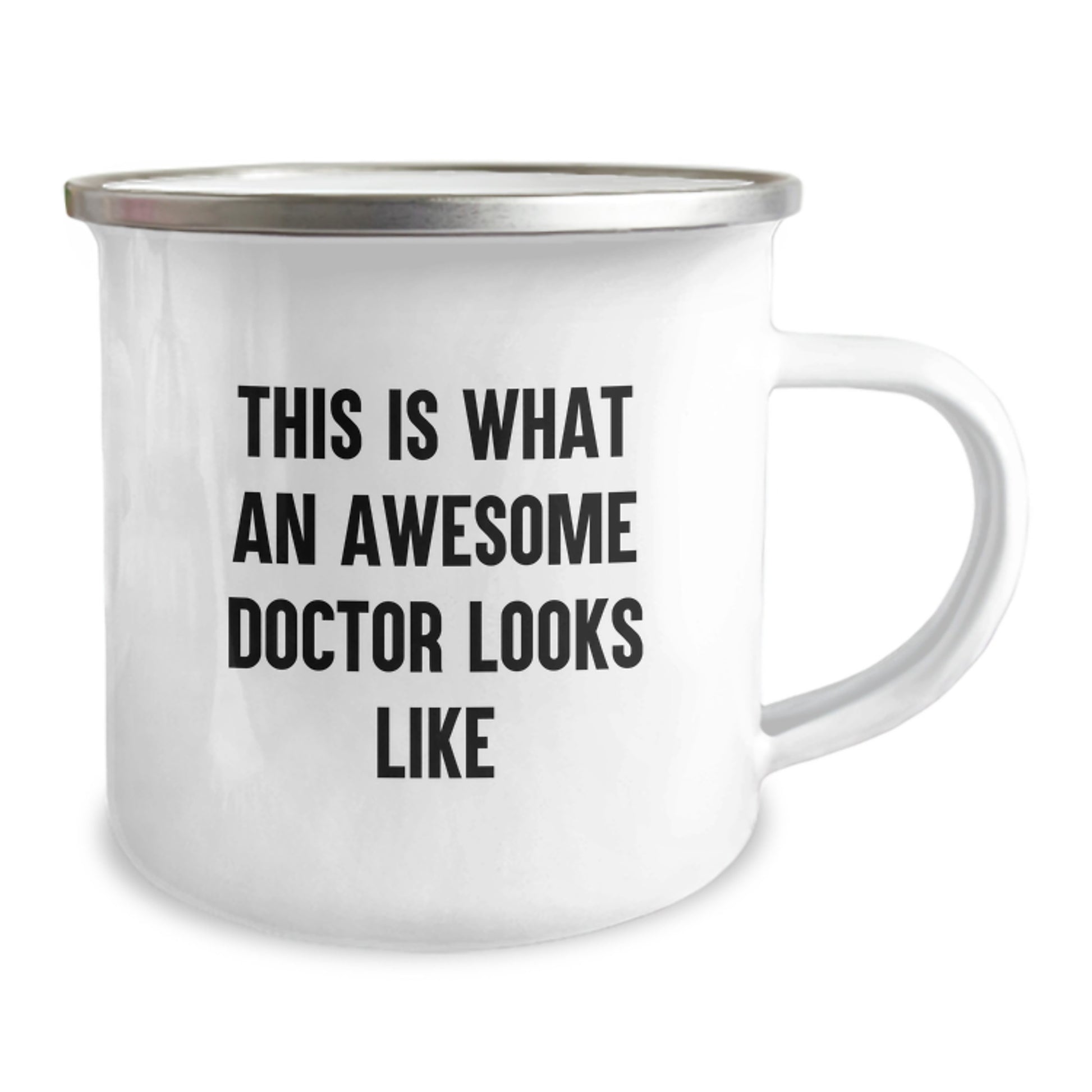 Funny Doctor Gifts from Friends or Family, Birthday Unique Gifts for Awesome Doctors Camping Mug - Image 2