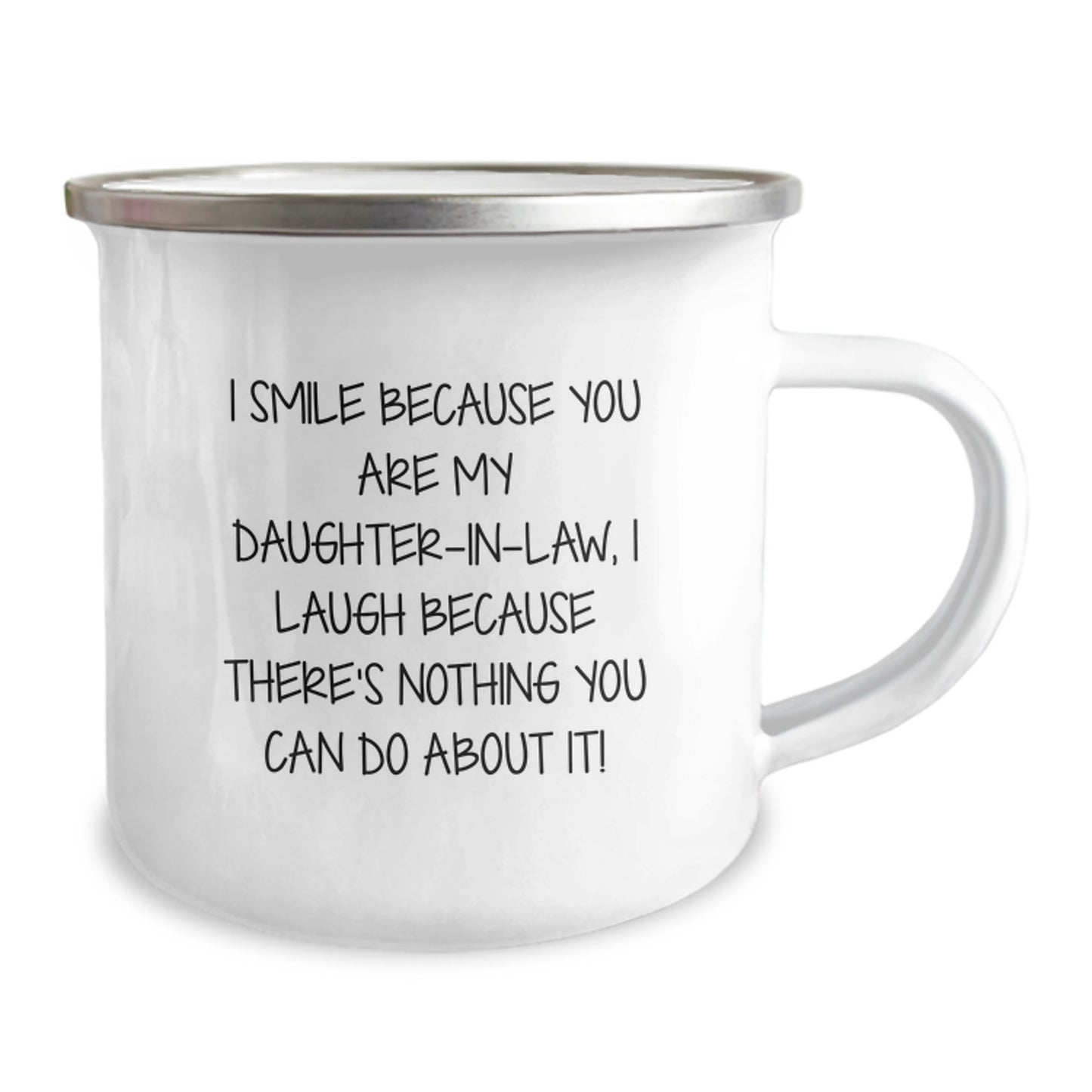 Funny Gifts from Family, Daughter-in-law Mug with Encouragement Quote, Perfect Camping Mug for Daughter-in-law on Mother's Day Unique Gifts - Image 2