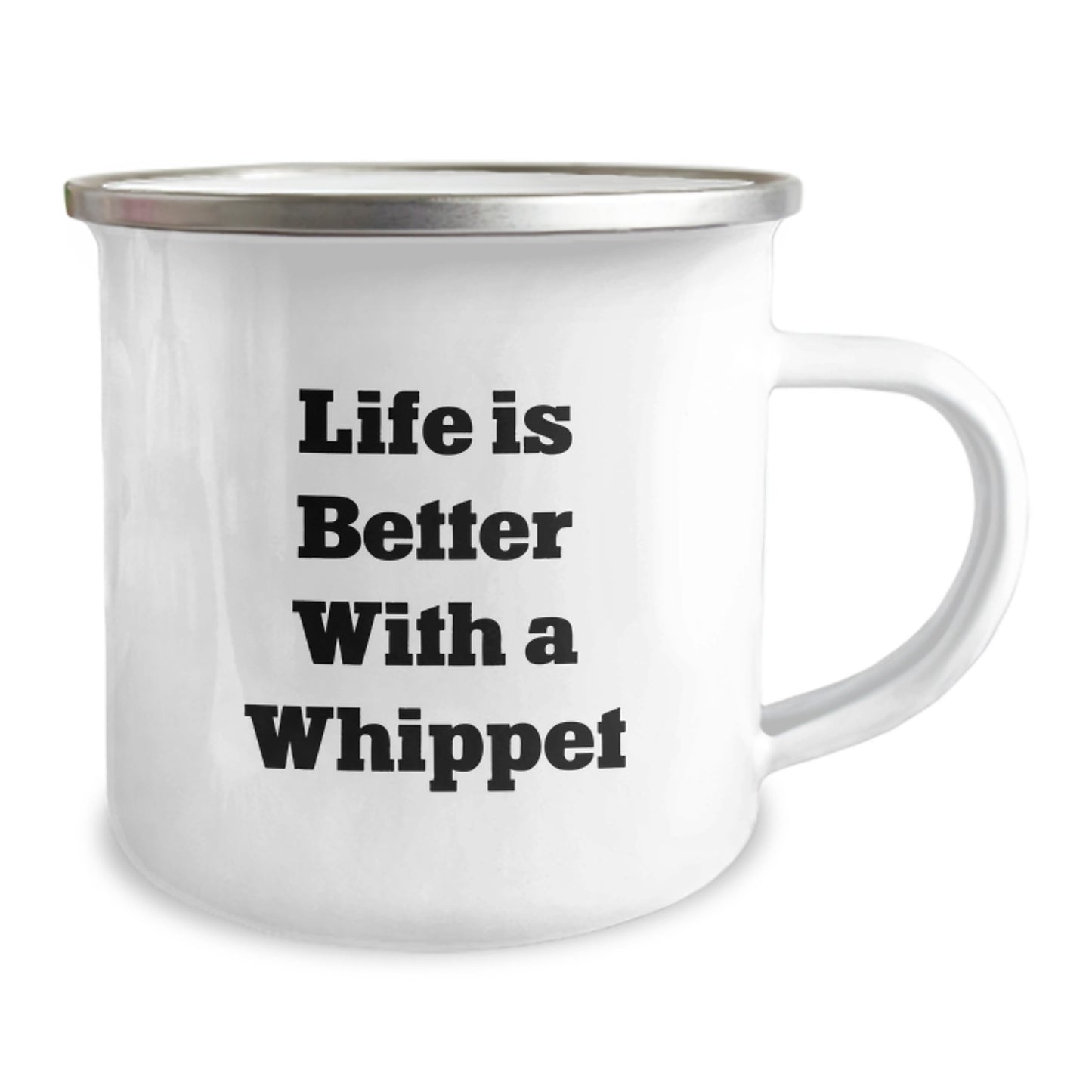 Funny Whippet Dog Gifts from Friends - Life Is Better With A Whippet Birthday Mug for Whippet Dog Lovers - Image 2