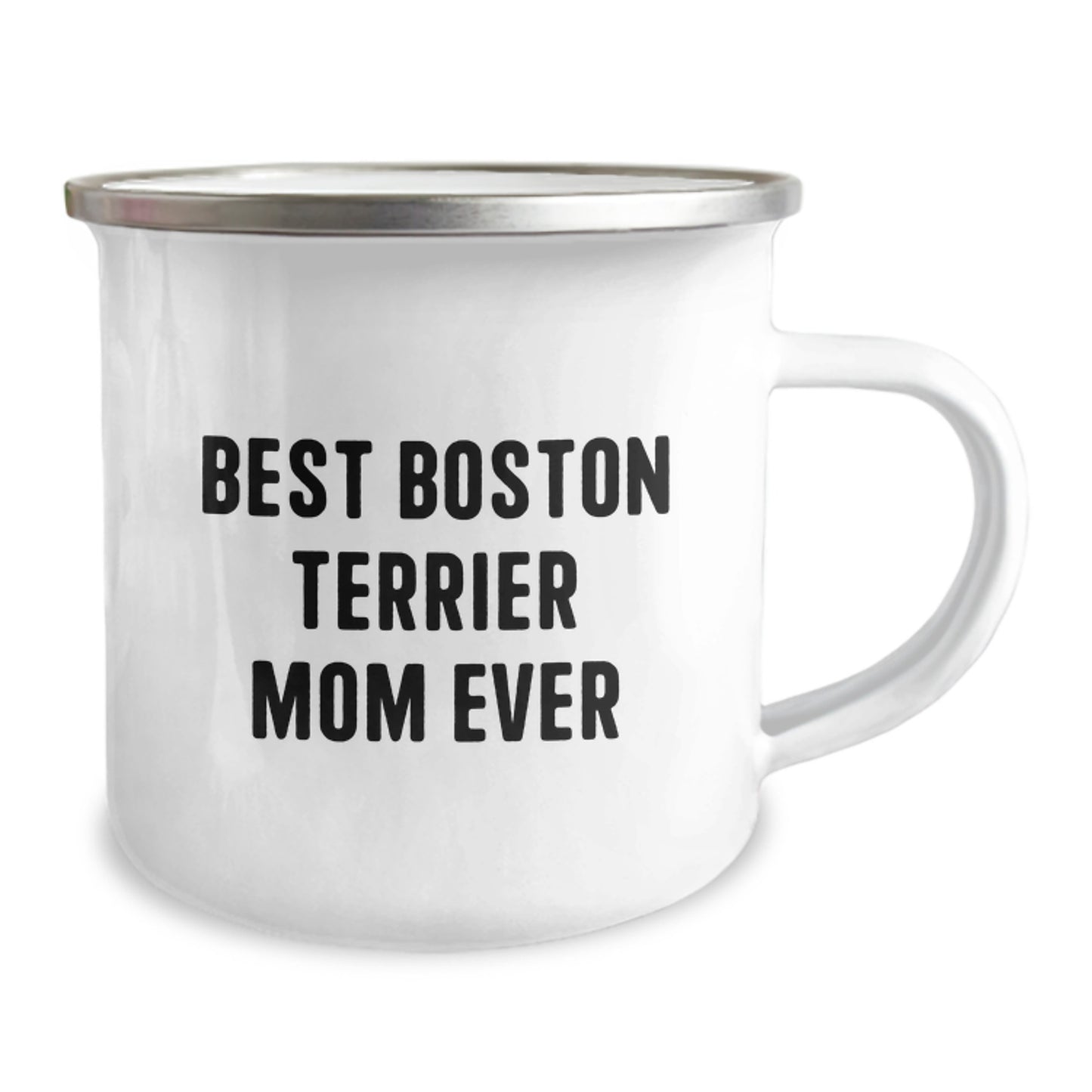 Funny Boston Terrier Mom Ever Gifts from Family to Friends - Boston Terrier Dog Camping Mug Birthday Unique Gift - Image 2