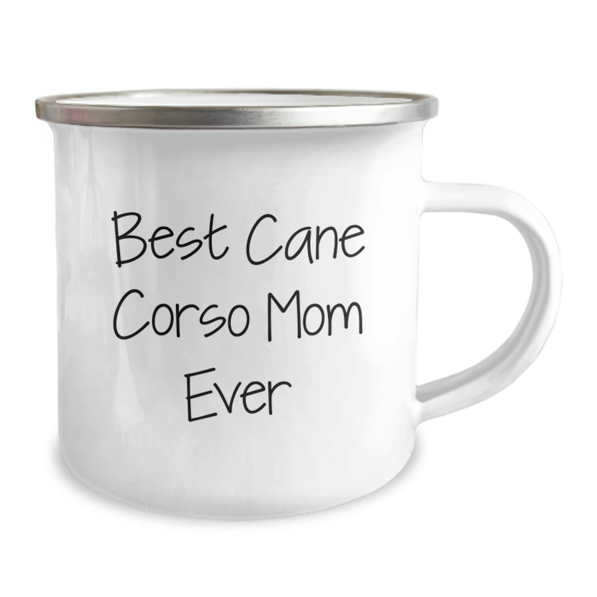 Funny Cane Corso Dog Mom Gifts from Friends for Birthday Unique Gifts, Camping Mug with 'Best Cane Corso Mom Ever' Quote, Perfect for Cane Corso Dog Lovers - Image 2