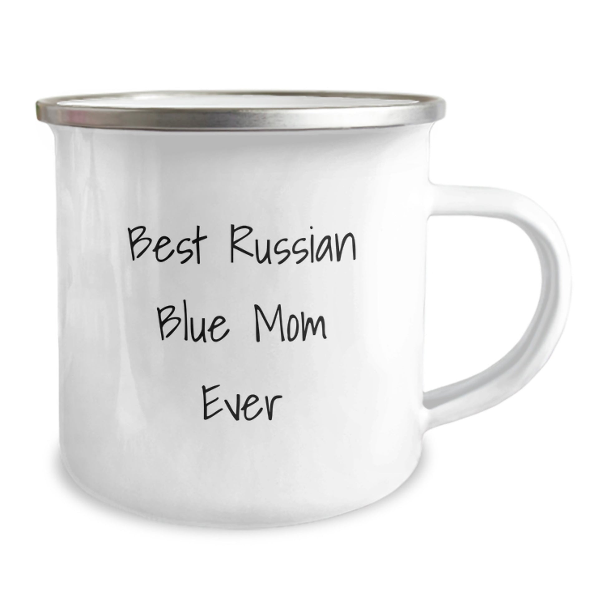 Russian Blue Cat Mom Ever Funny Camping Mug Gifts for Russian Blue Cat Lovers from Friends - Image 2