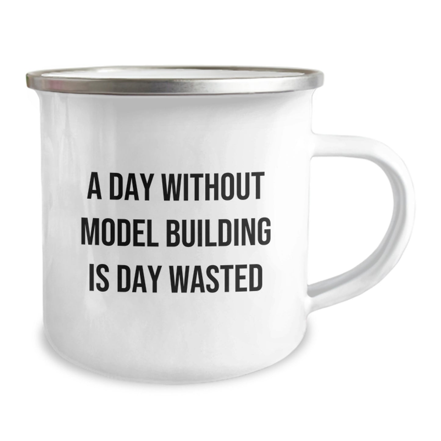Funny Model Building Gifts for Birthday - Unique Model Building Camping Mug from Friends and Family - Image 2