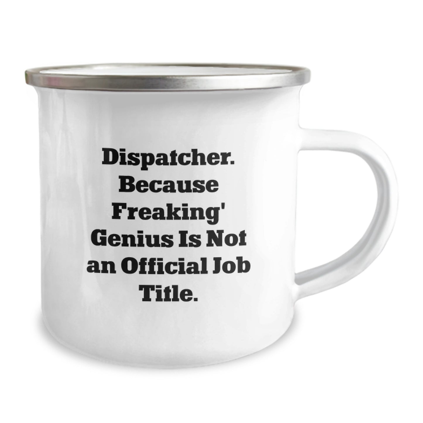Dispatcher Love Camping Mug, Funny Dispatchers Gifts from Men, Women, Friends, Coworkers, Family for Valentine's Gifts - Image 2