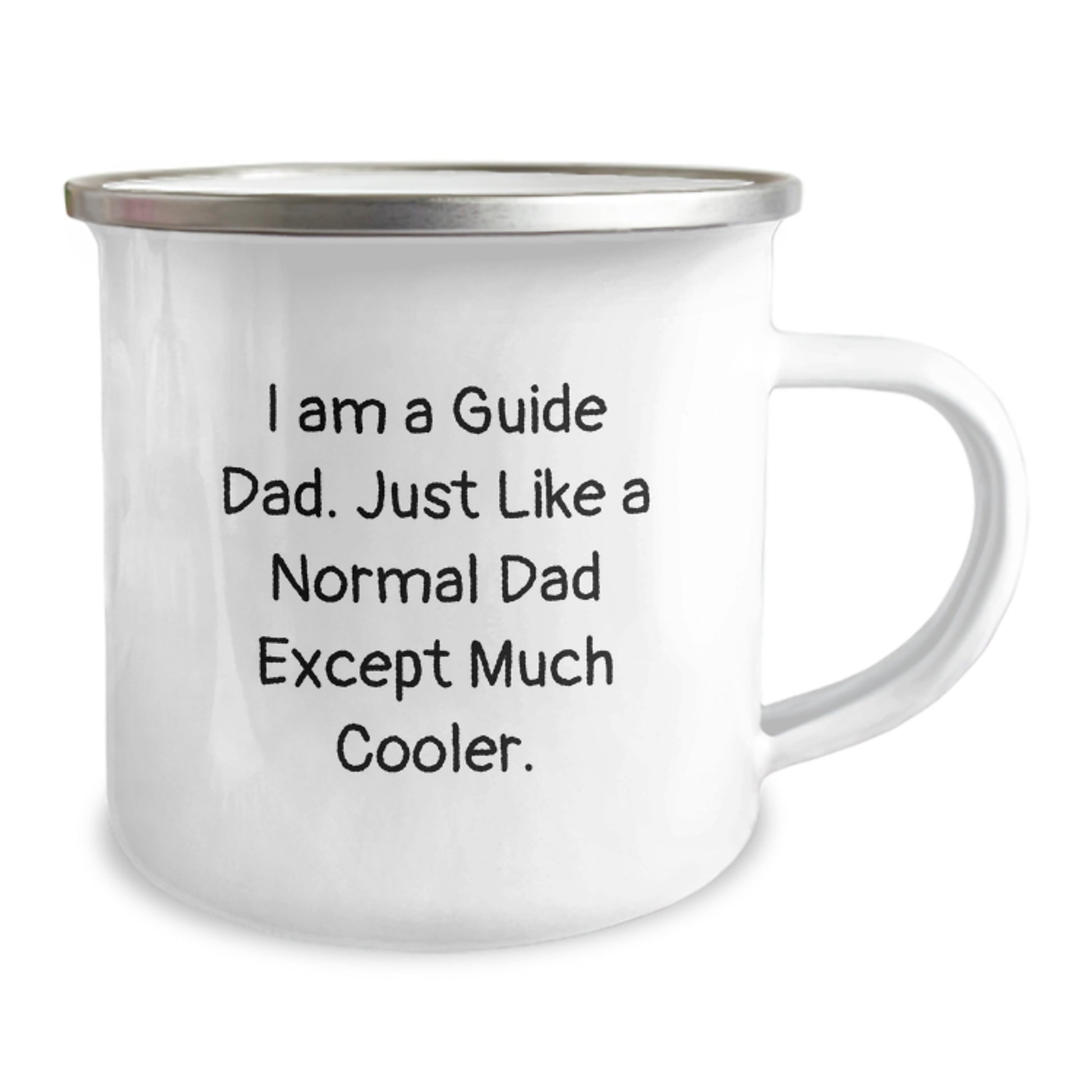 Cool Guide Dad Gifts, I Am A Guide Dad Funny Camping Mug for Birthday - Gifts from Men to Guide Friends, Unique Camping Mug, Guide Enthusiasts, Dads, and Outdoor Lovers - Image 2
