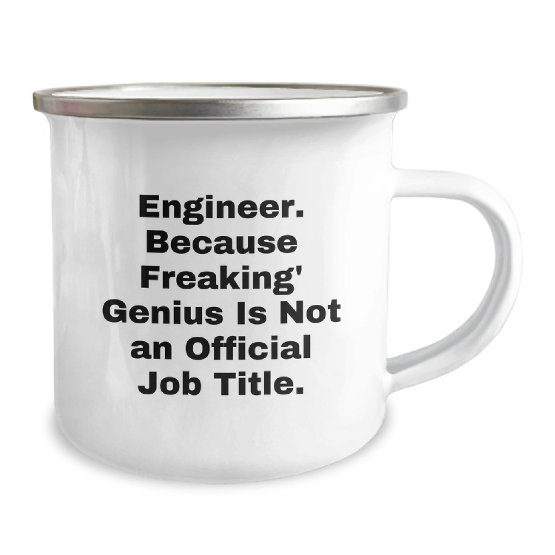 Funny Engineer Camping Mug Gifts for Him from Friends, Christmas Unique Mug, Engineer Quotes - Image 2