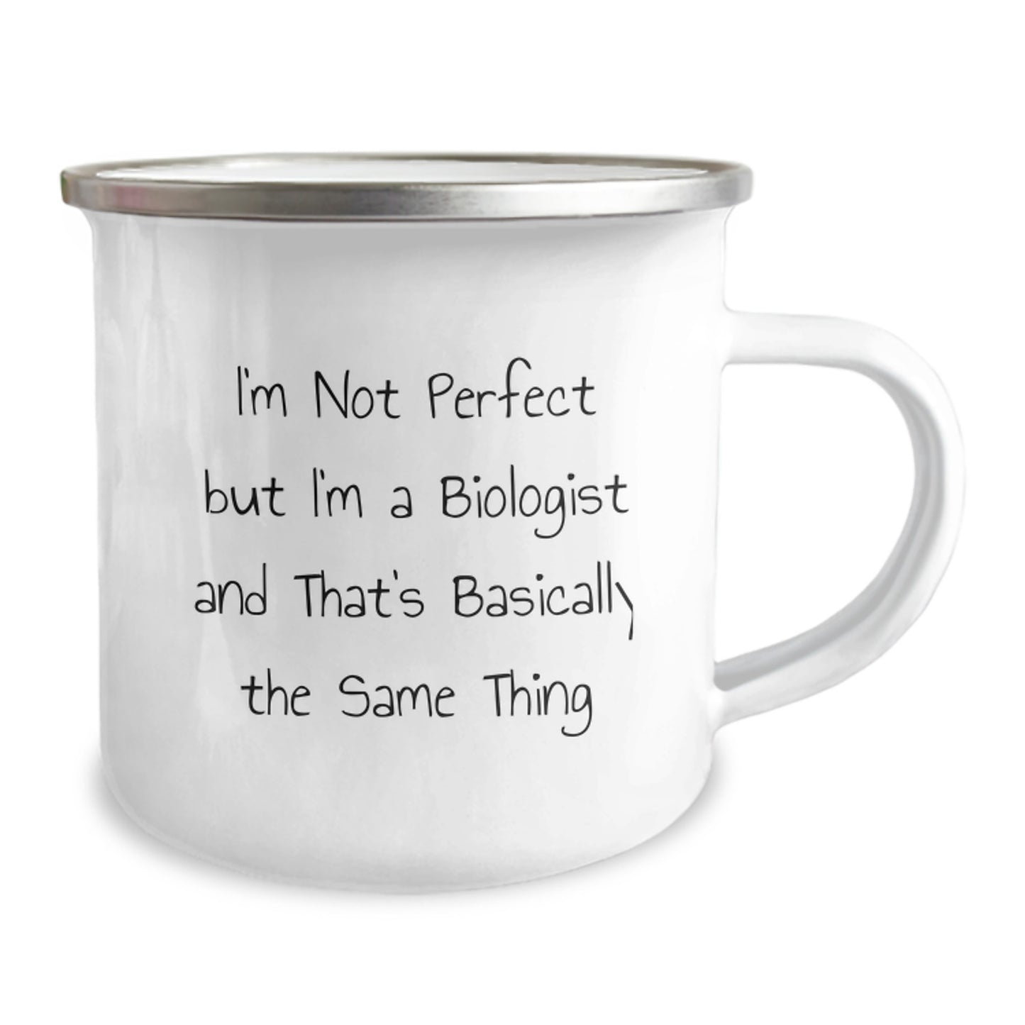 Funny Biologist Gifts for Men, Camping Mug for Christmas Unique Presents from Family Friends - Image 2