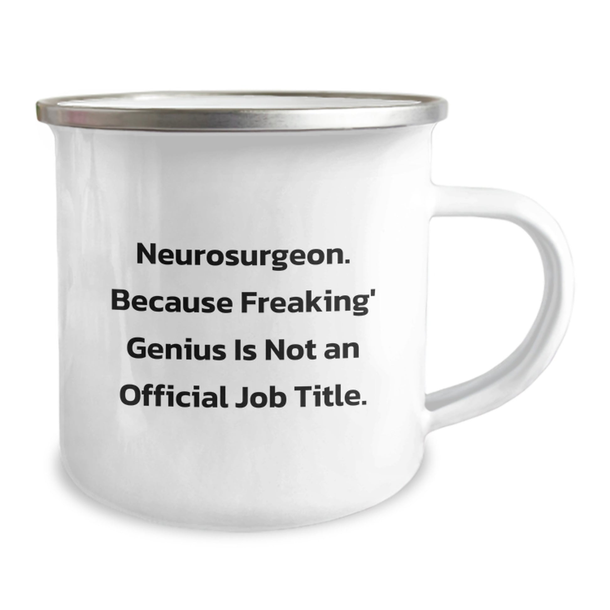 Funny Neurosurgeon Gifts for Men, 'Neurosurgeon. Because Freaking' genius Is Not An Official Job Title.' Christmas Unique Gifts for Him - Image 2