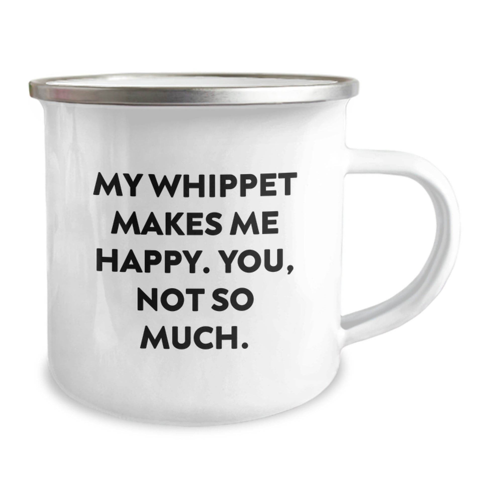 Whippet Dog Lover Gifts for Men Funny Birthday Camping Mug Gifts from Friends - Image 2