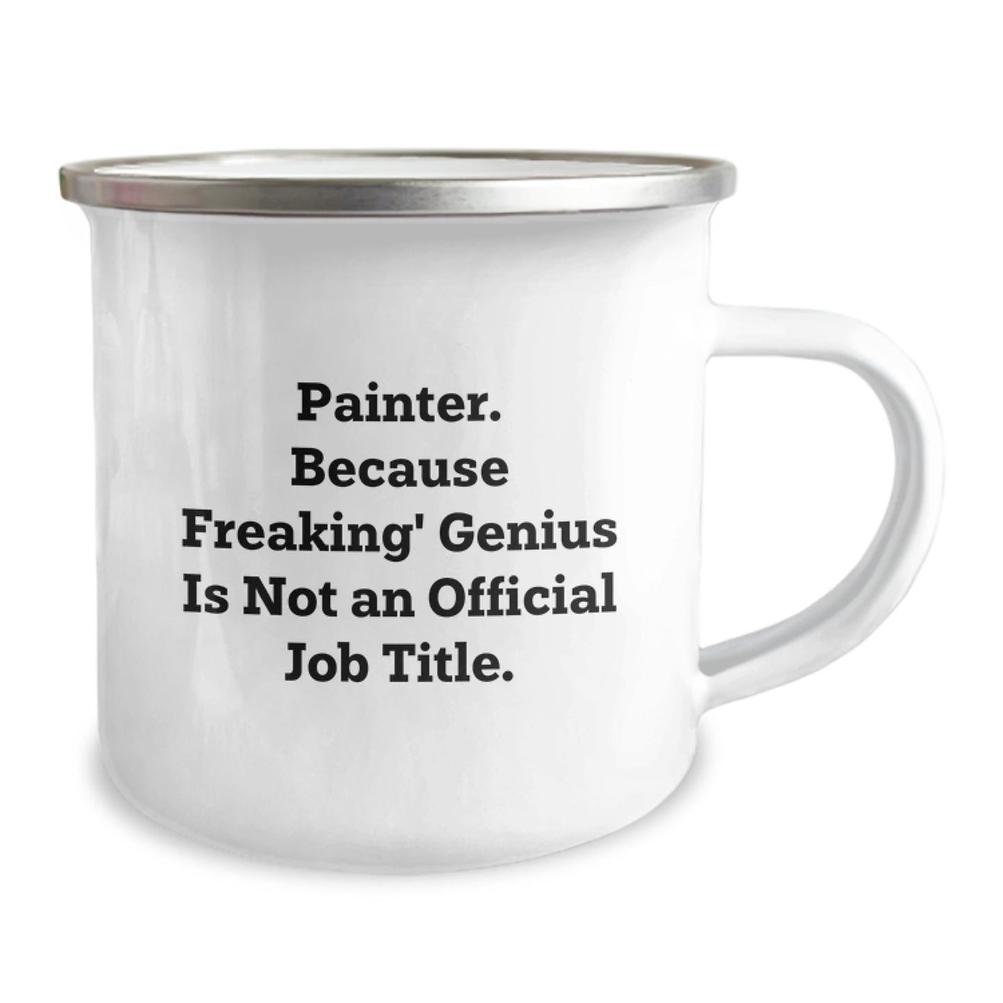 Funny Painter Gifts for Him or Her, Camping Mug with Inspirational Quote, Unique Christmas Memorable Presents from Friends or Family - Image 2