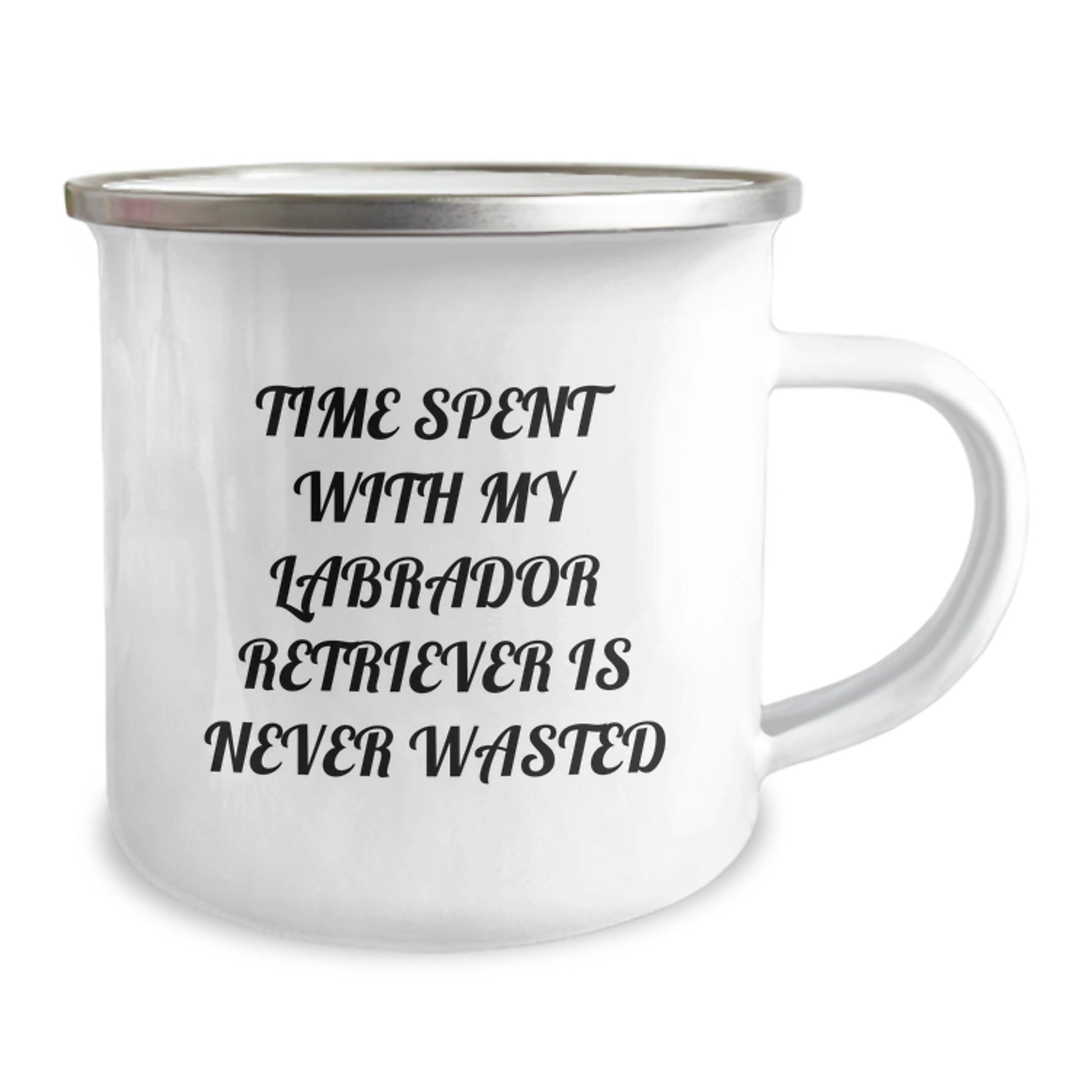 Funny Labrador Retriever Dog Camping Mug Gifts from Men to Friends on Birthday Unique - Image 2