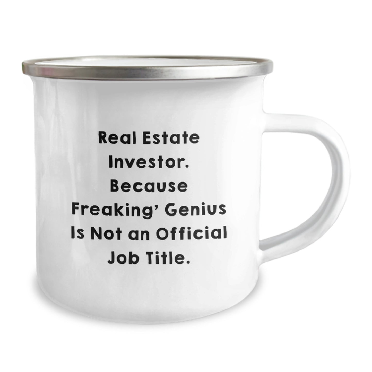 Funny Real Estate Investor Mug - Gifts from Men for Real Estate Investor Friends - Real Estate Investor Gifts, Camping Mug, Christmas Unique Gifts for Men - Image 2
