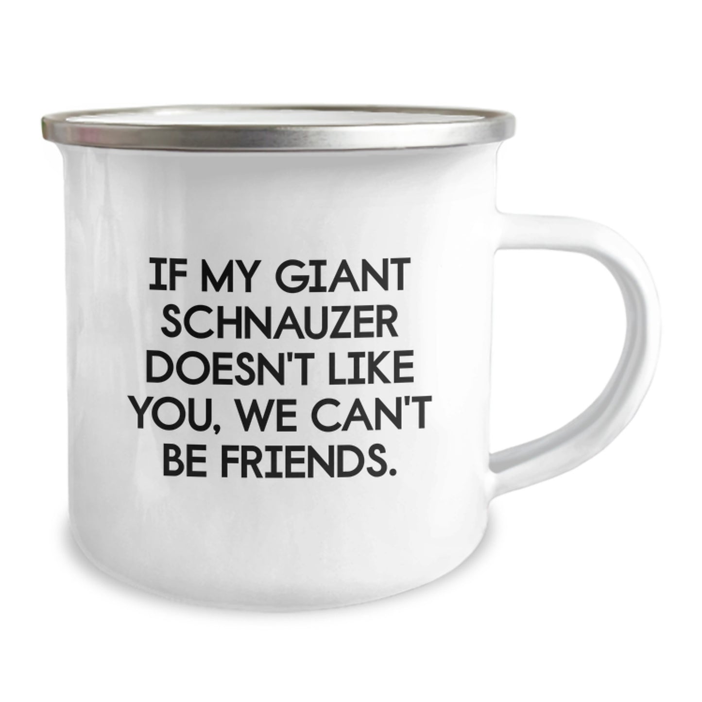 Funny Giant Schnauzer Dog Lover's Camping Mug Gifts from Men Friends for Birthday Unique Gifts - Image 2
