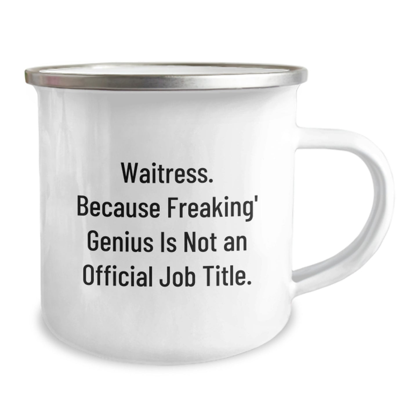 Funny Waitress Gifts from Men, Women, Friends, or Family - Unique Camping Mug for Valentine's - Image 2