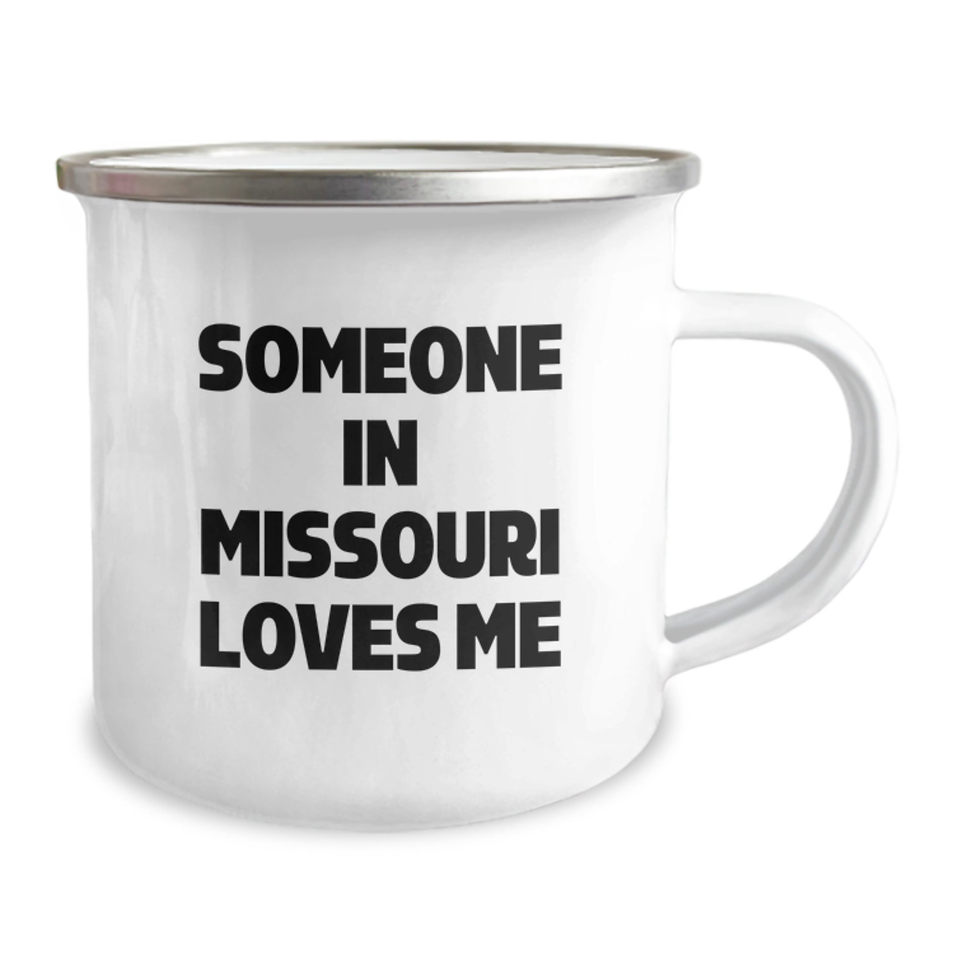 Funny Missouri Gifts for Birthday Camping Mug - Someone 'In Missouri Loves Me' Funny Quote for Friends, Family or Coworkers - Image 2